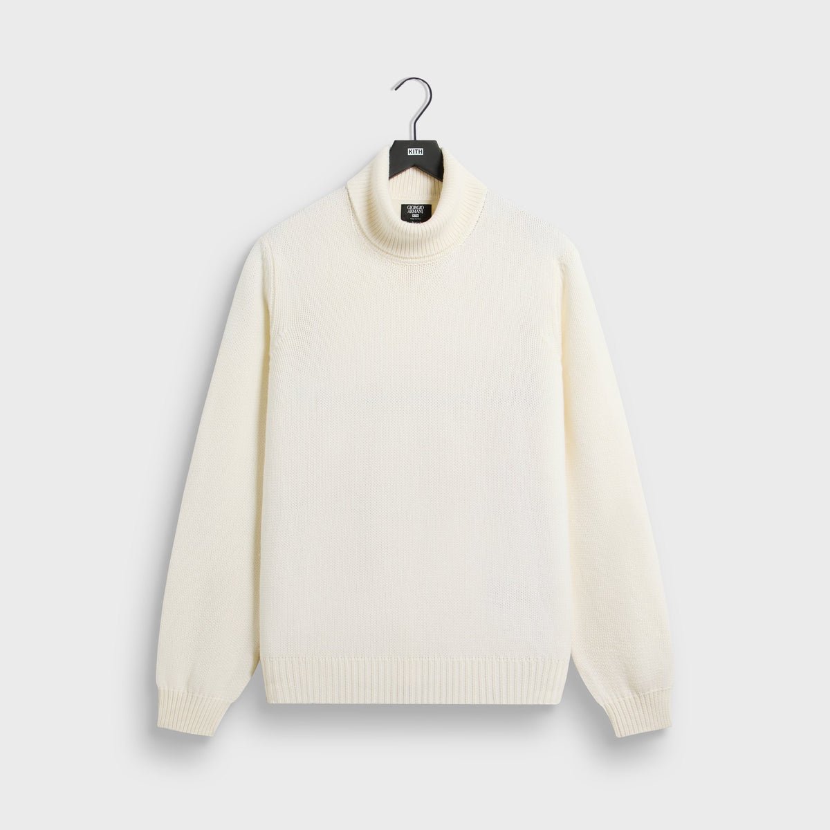Giorgio Armani & Kith Wool Turtleneck Sweater - Sandrift