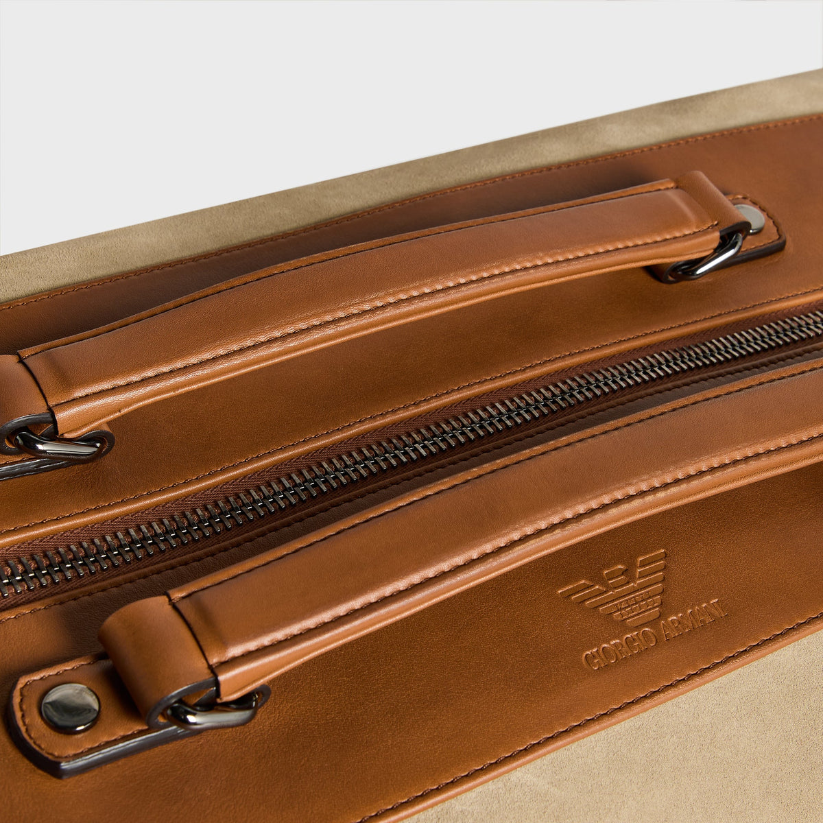 Giorgio Armani & Kith Duffle Bag - Sand