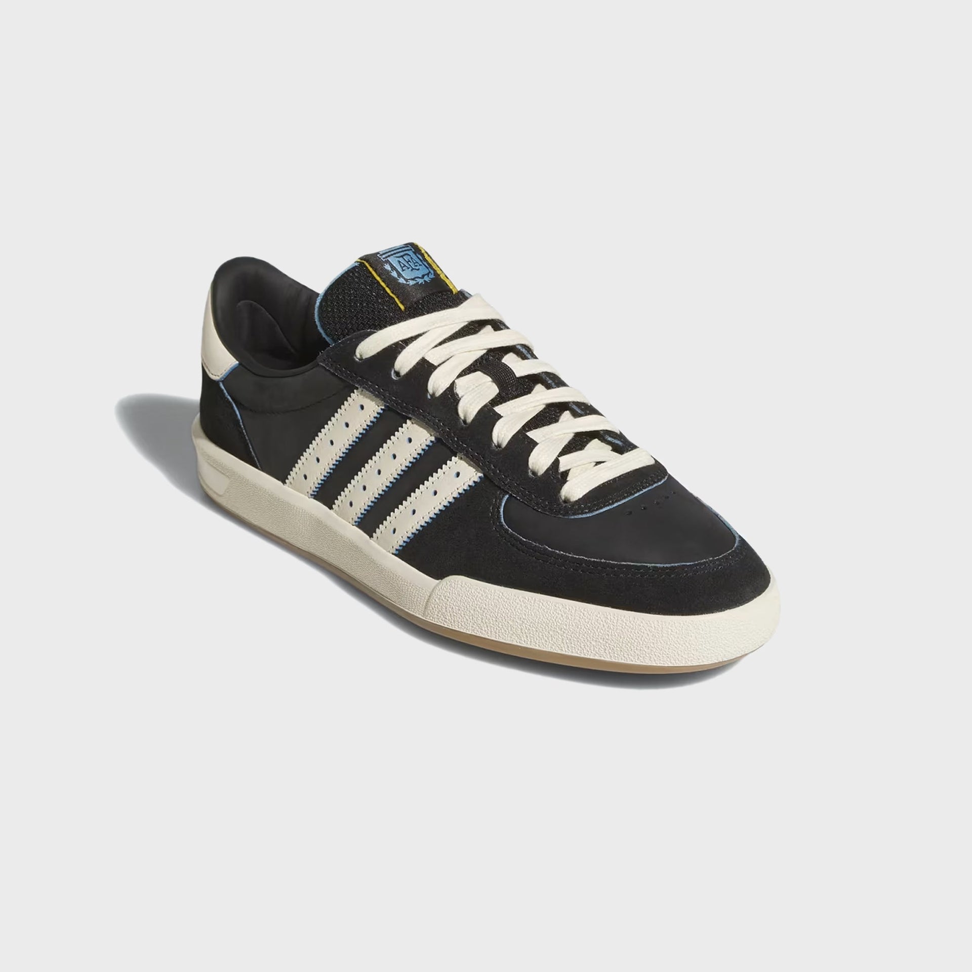 adidas Glenburn x Argentina x Thrasher Shoes - Core Black / Cream White / Gum