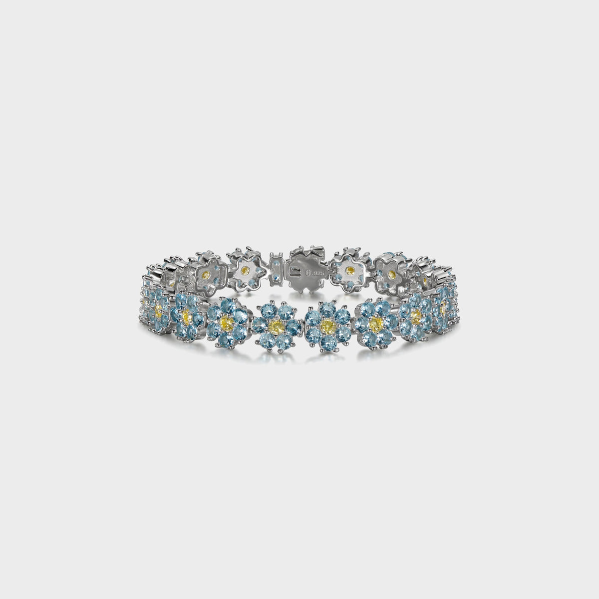 Hatton Labs Daisy Tennis Bracelet - Blue / Yellow