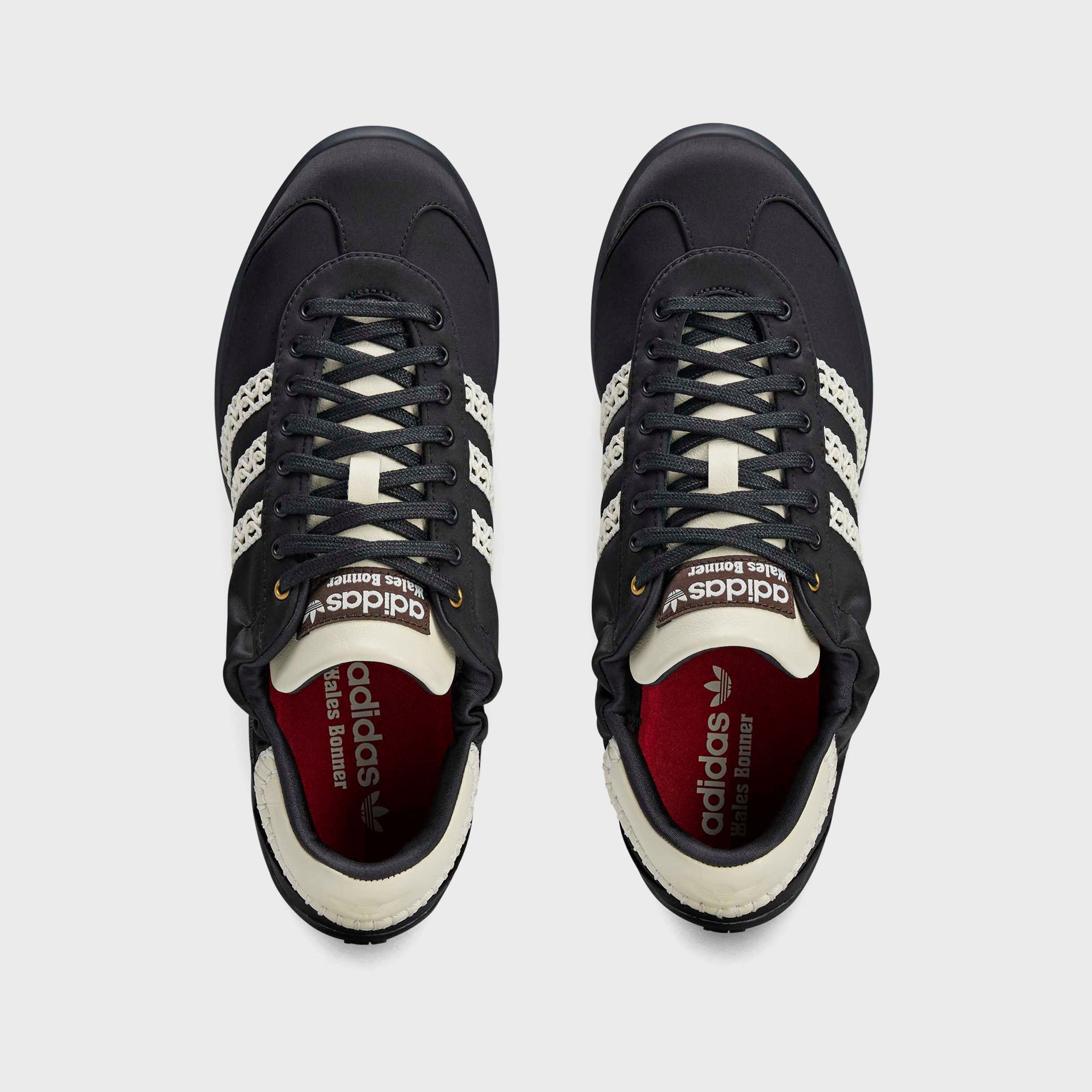adidas x Wales Bonner Karintha Lo Satin - Core Black / Dark Brown