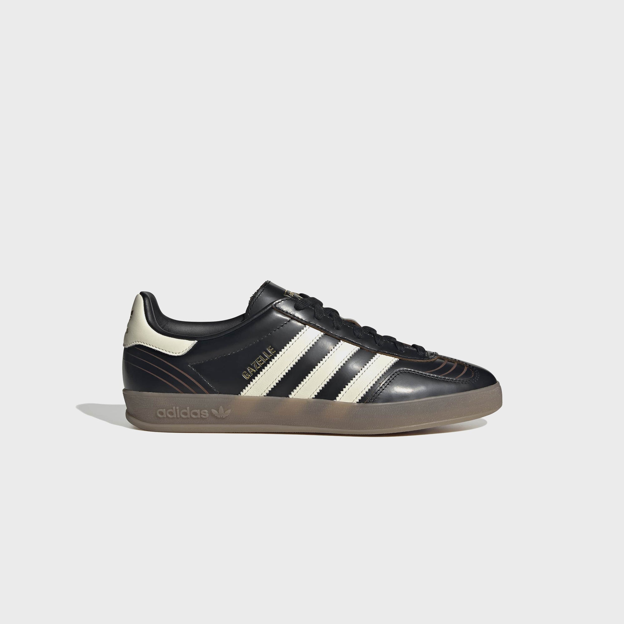 adidas Gazelle Indoor - Core Black / Cream White / Gum4 – Kith UK