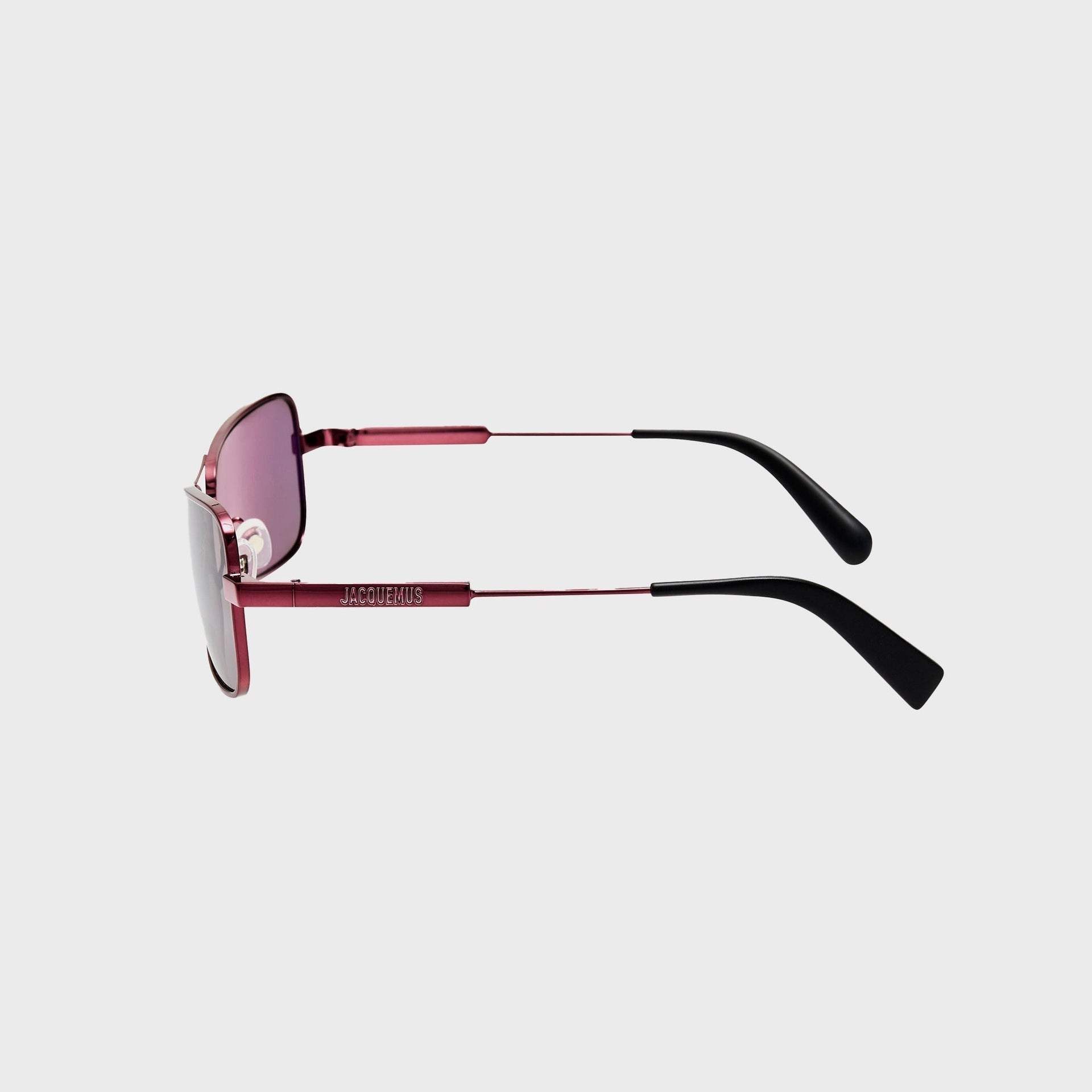 Jacquemus Statzione Sunglasses - Bordeaux