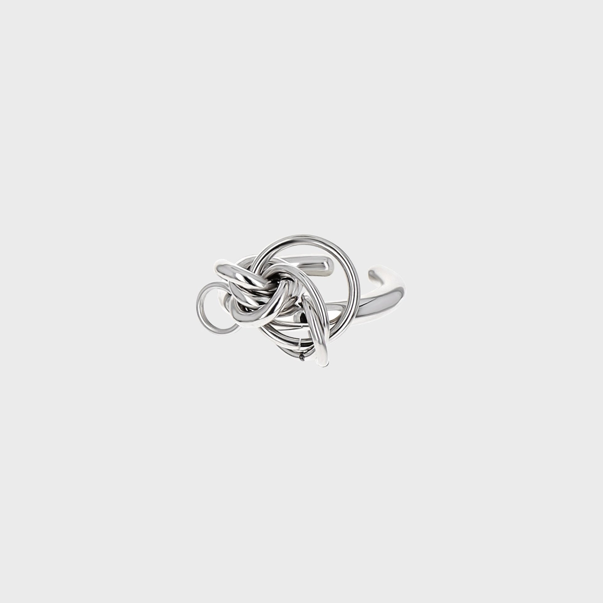 Justine Clenquet Cara Ring - Palladium