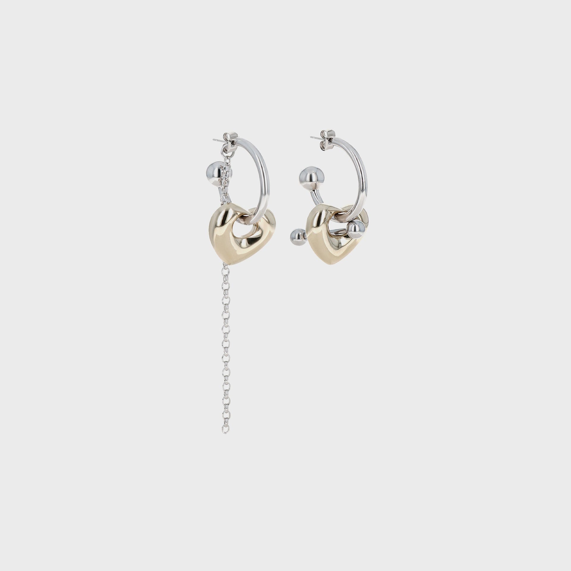 Justine Clenquet Liu Earring - Palladium