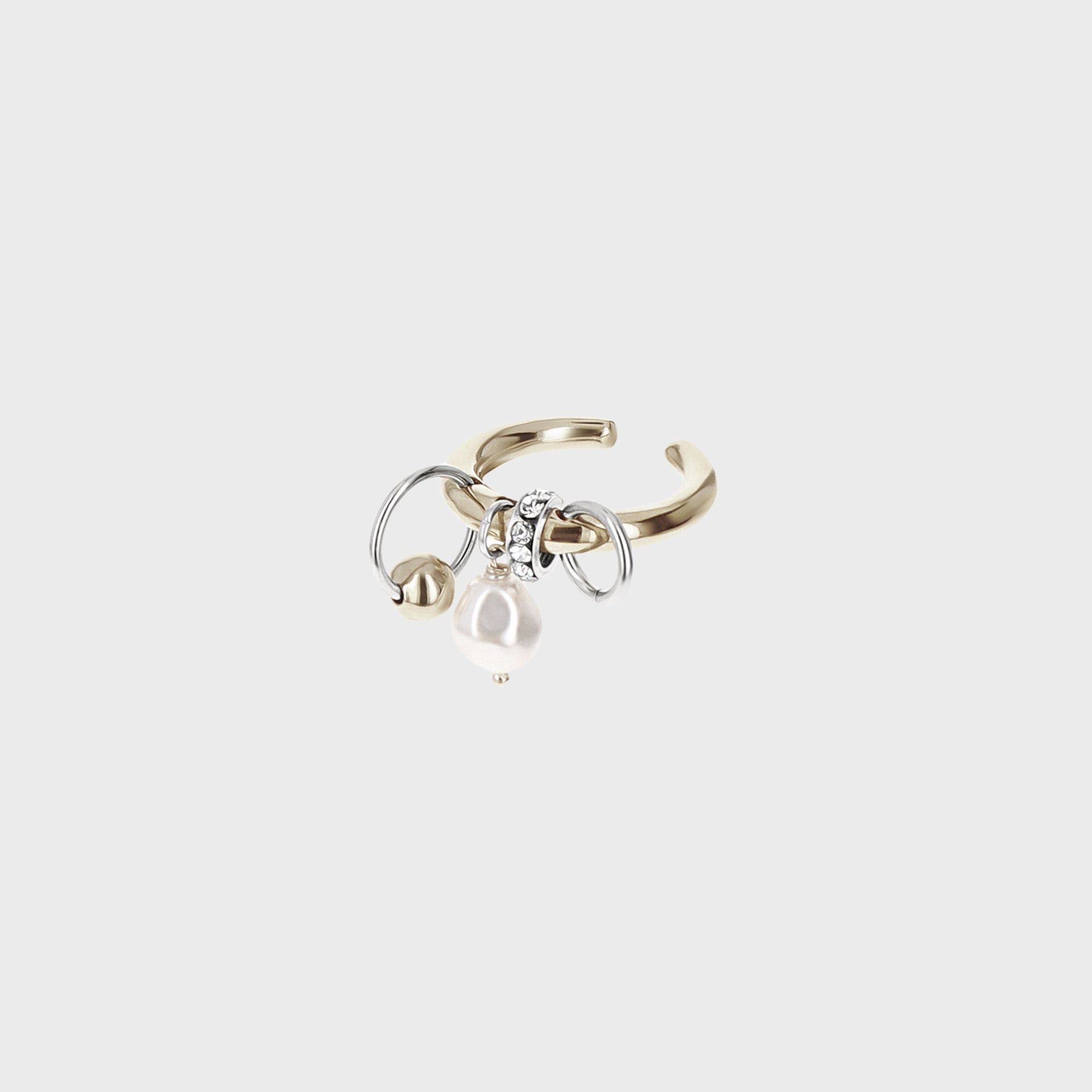 Justine Clenquet Nathan Ring - Gold / Palladium