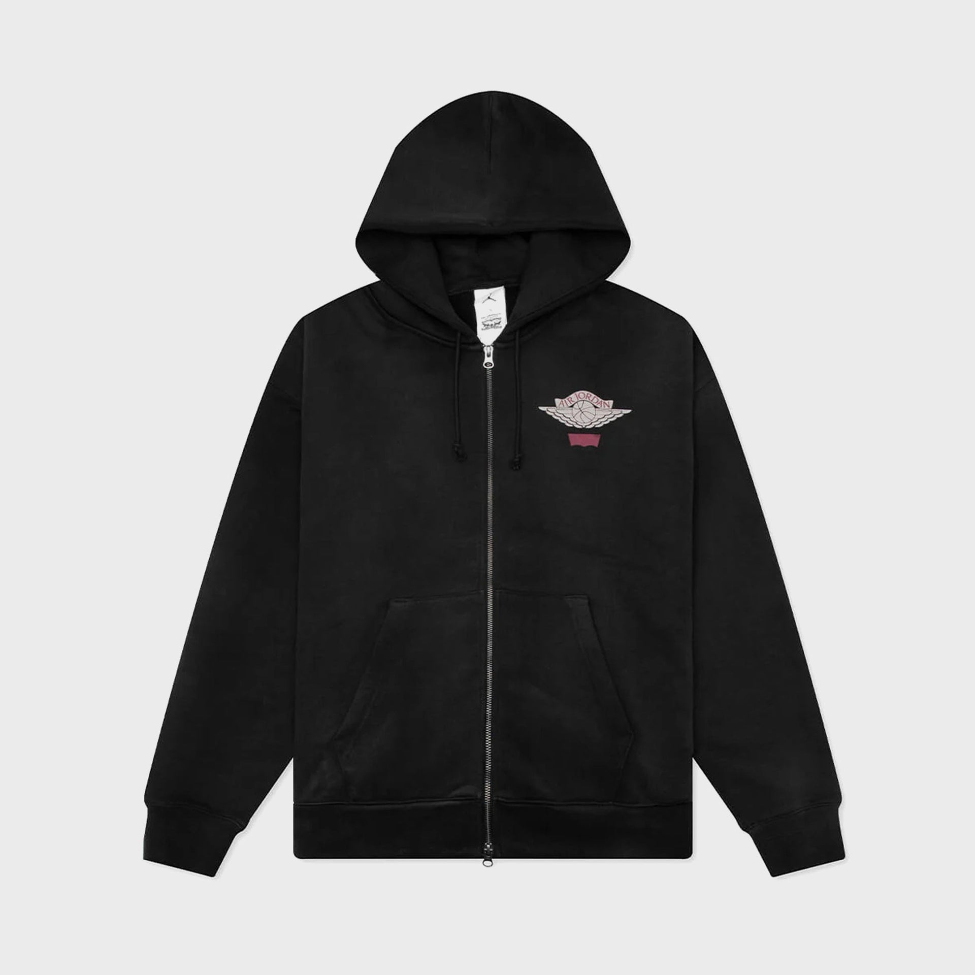 Jordan x Levi's Hoodie - Black / Pale Ivory / Gym Red