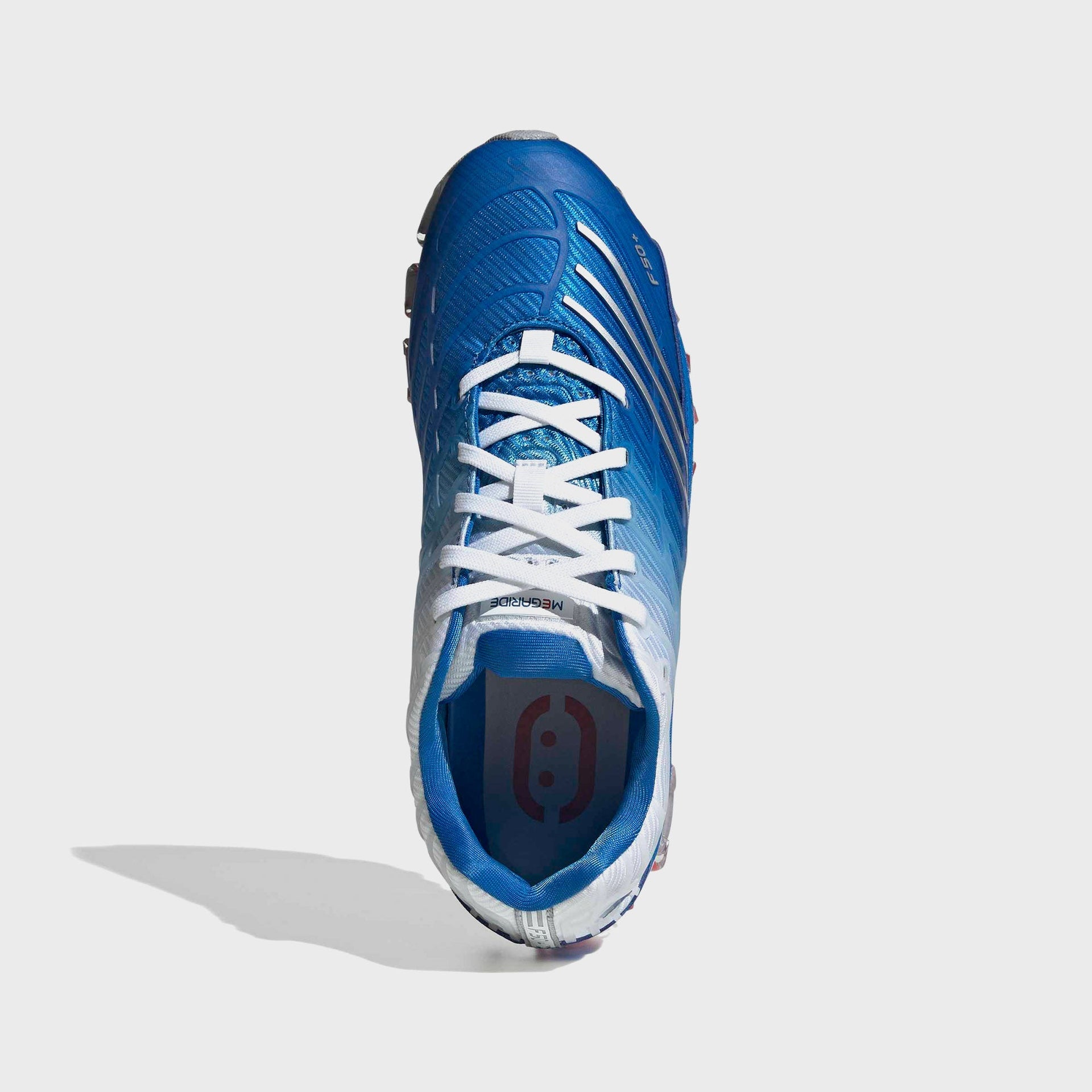 adidas Megaride F50 - Blue Bird / Silver Metallic / Cloud White