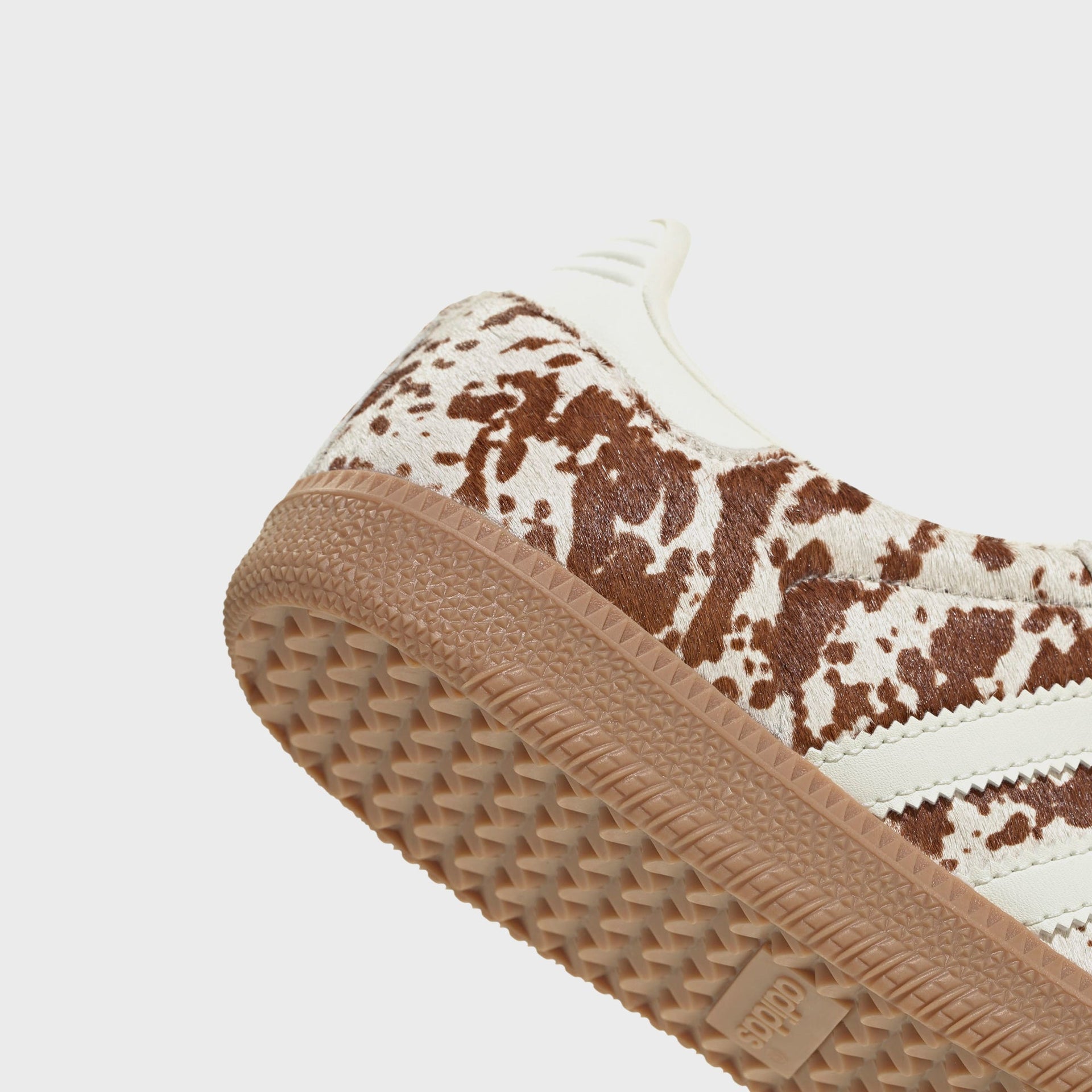 adidas WMNS Cow Print Samba Long Tongue - Off White / Lucid Pink / Gum