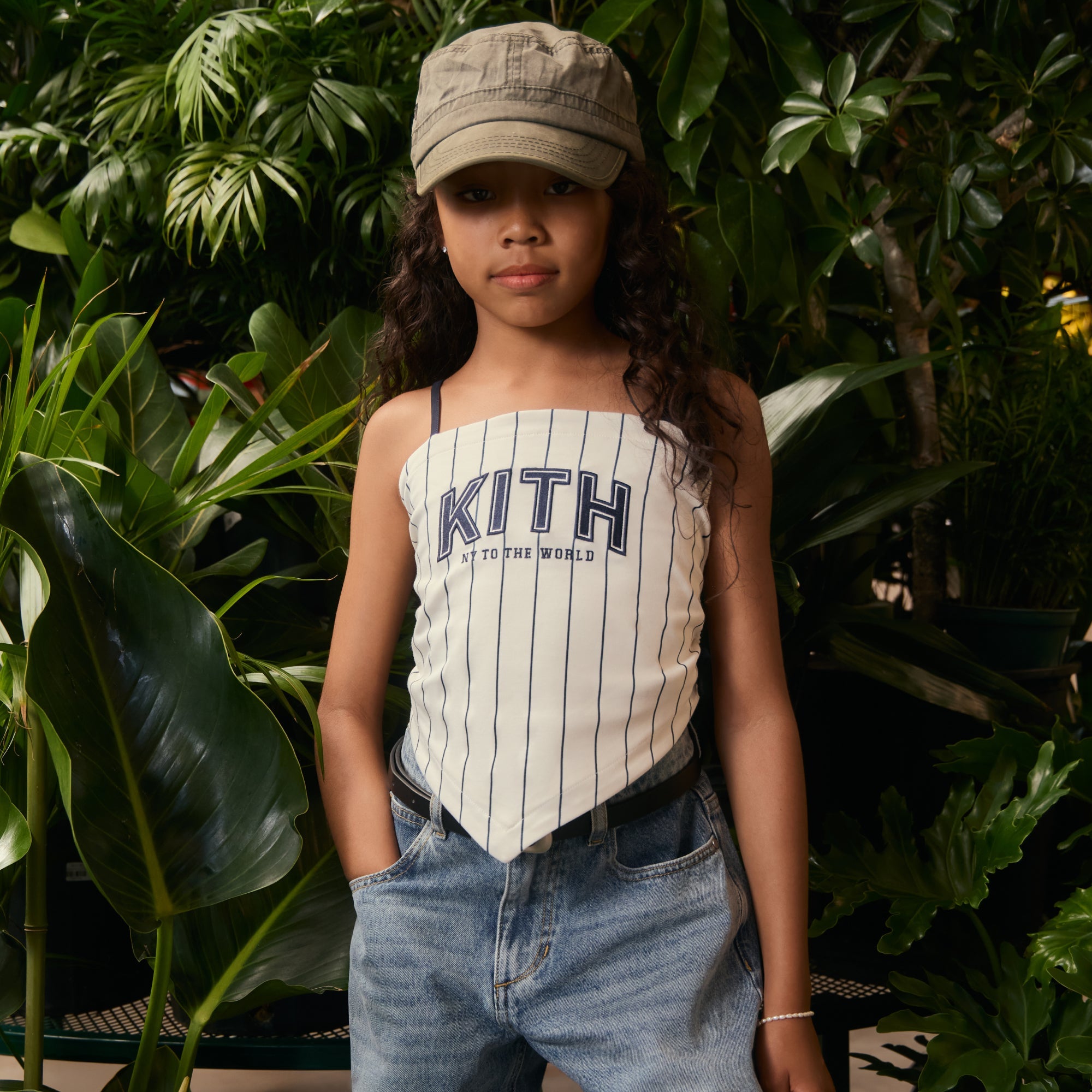 Kith Baby Blocked Hooded Milo Track Jacket - Nocturnal – Kith UK