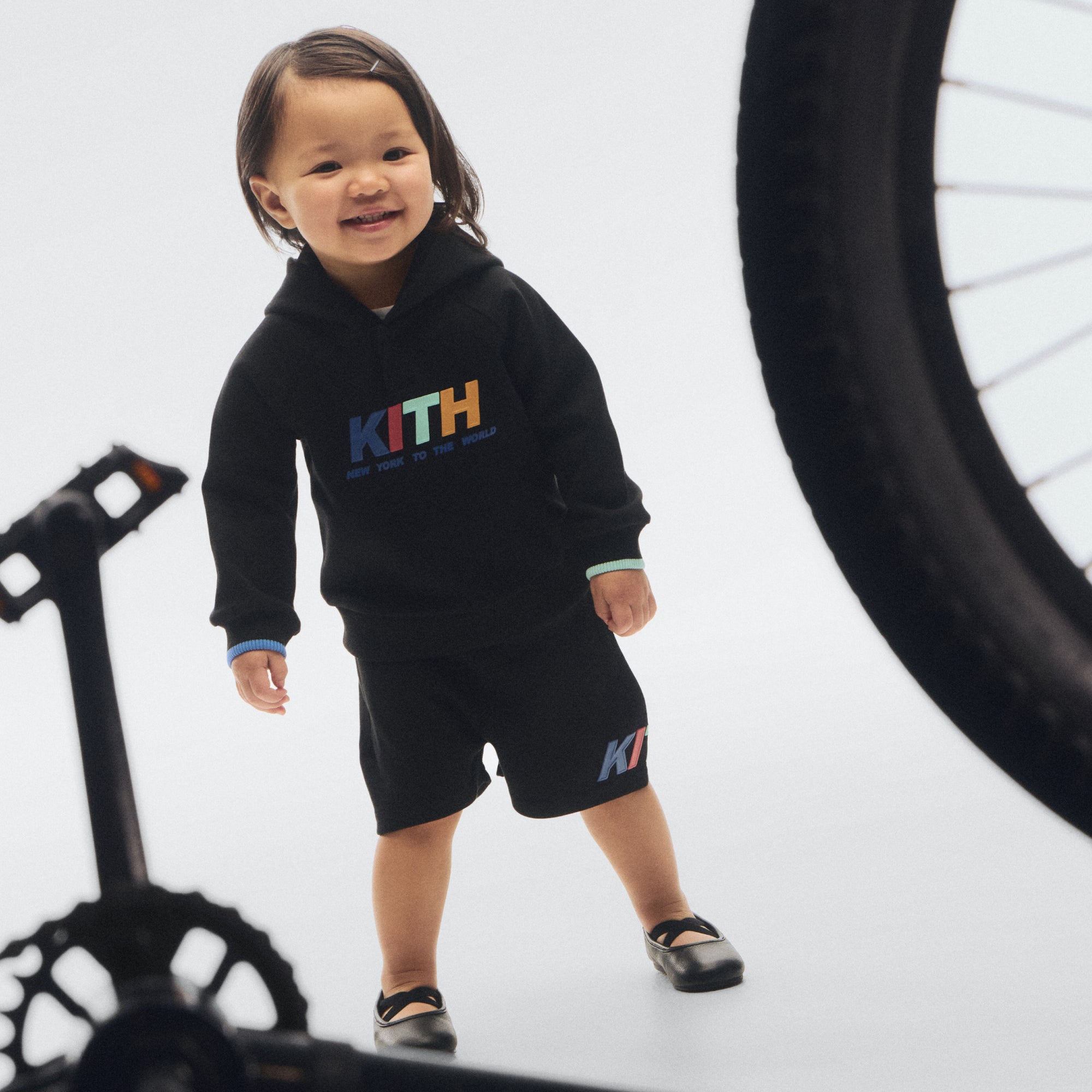 Kith Kids Color-Block Sherpa Antony Full Zip - Black – Kith UK