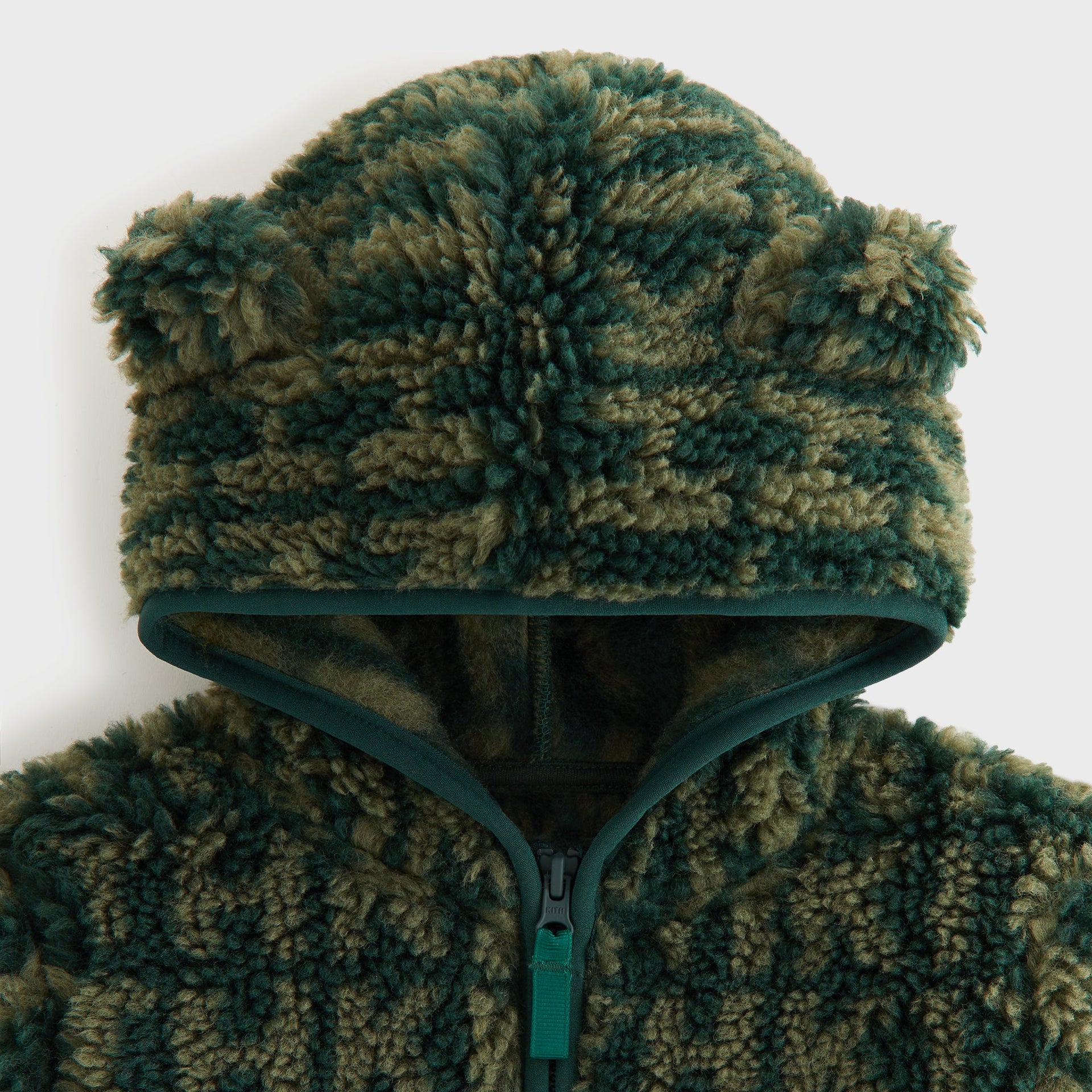 Kith Baby Monogram Sherpa Teddy Jacket - Stadium