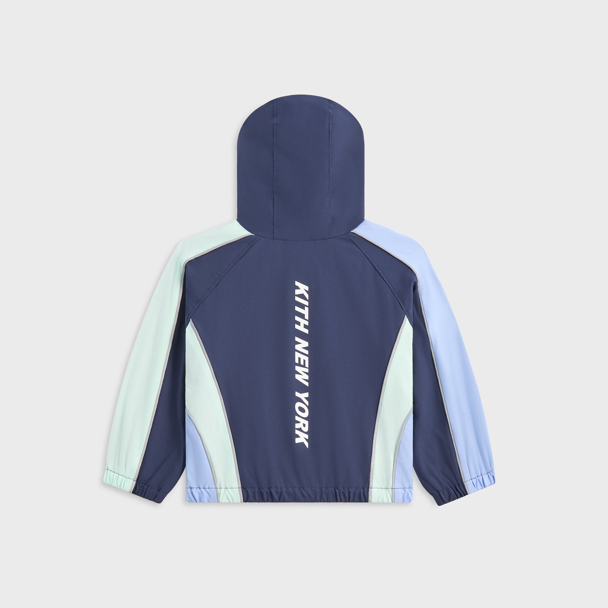 Kith Baby Blocked Hooded Milo Track Jacket - Nocturnal – Kith UK