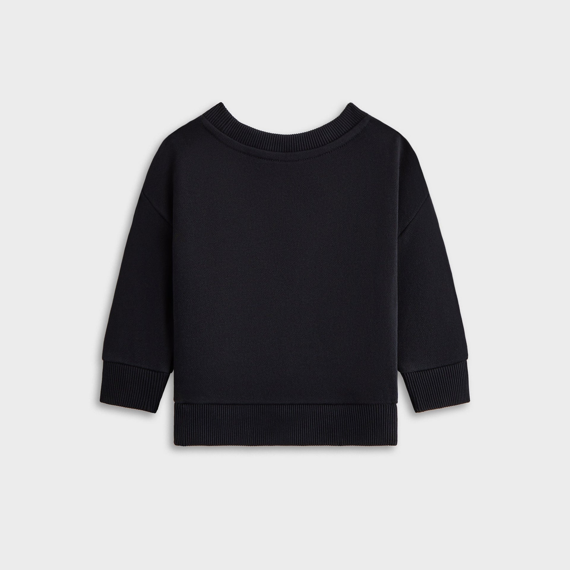 Kith Baby Long Sleeve Nelson Crewneck - Black