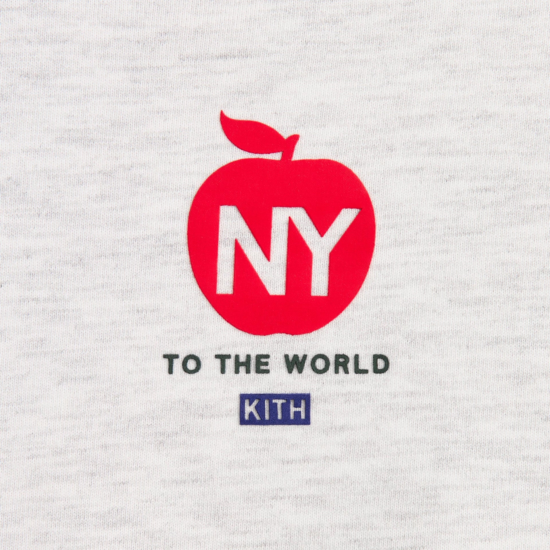 Kith Baby Full Zip Nelson Hoodie - Light Heather Grey