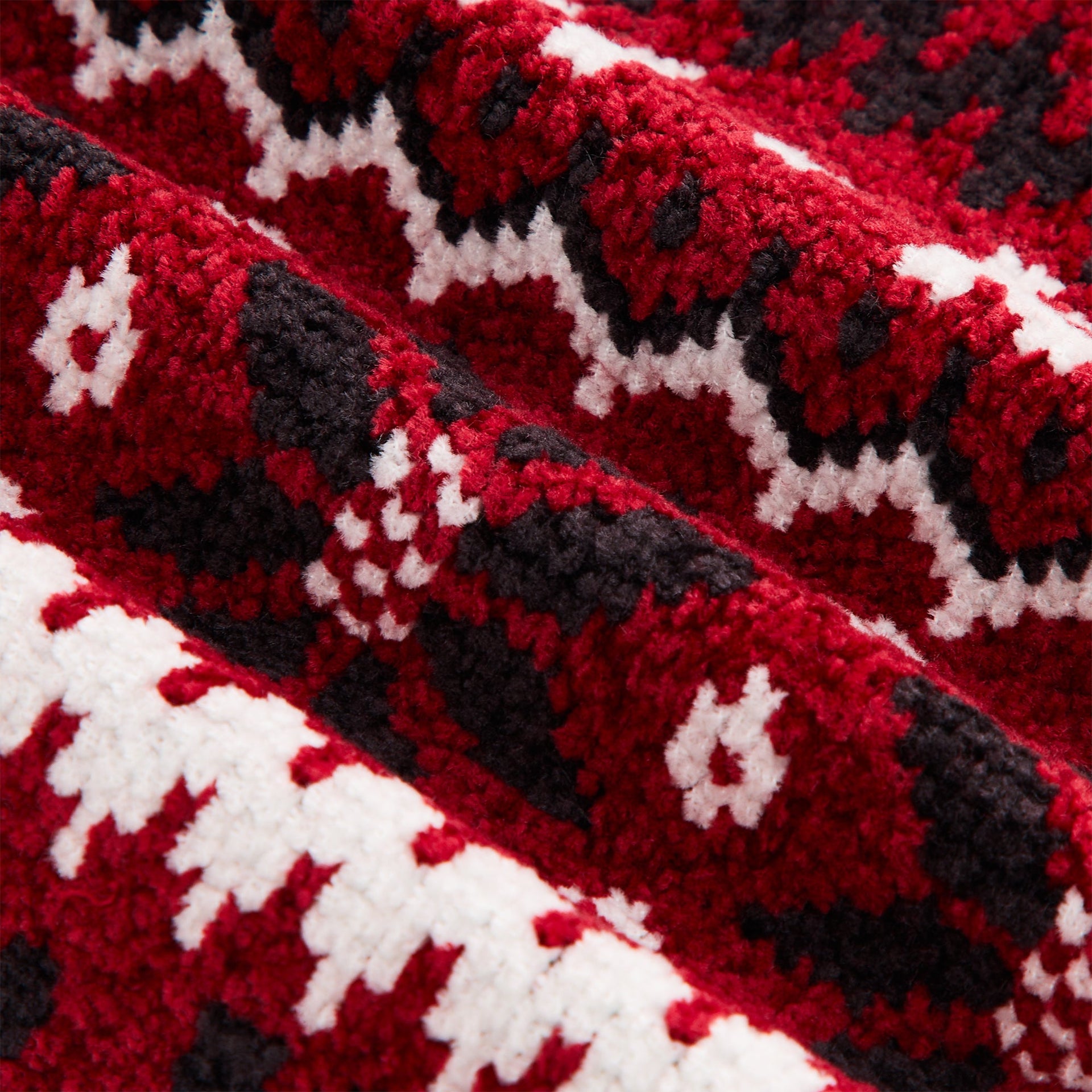 Kithmas Baby Fair Isle Chenille Cardigan - Allure