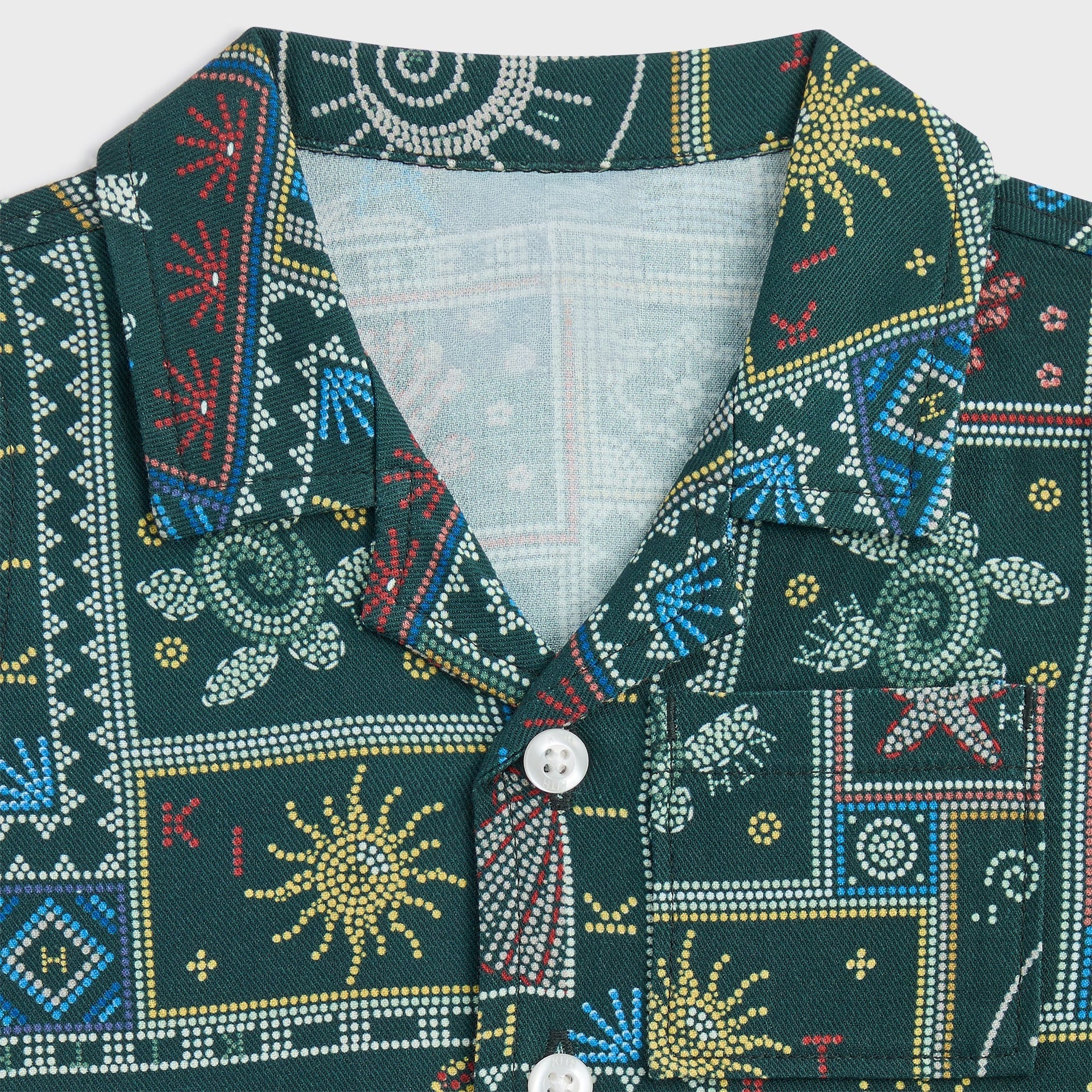 Kith Baby Beach Tile Thompson Camp Shirt - Stadium - PH