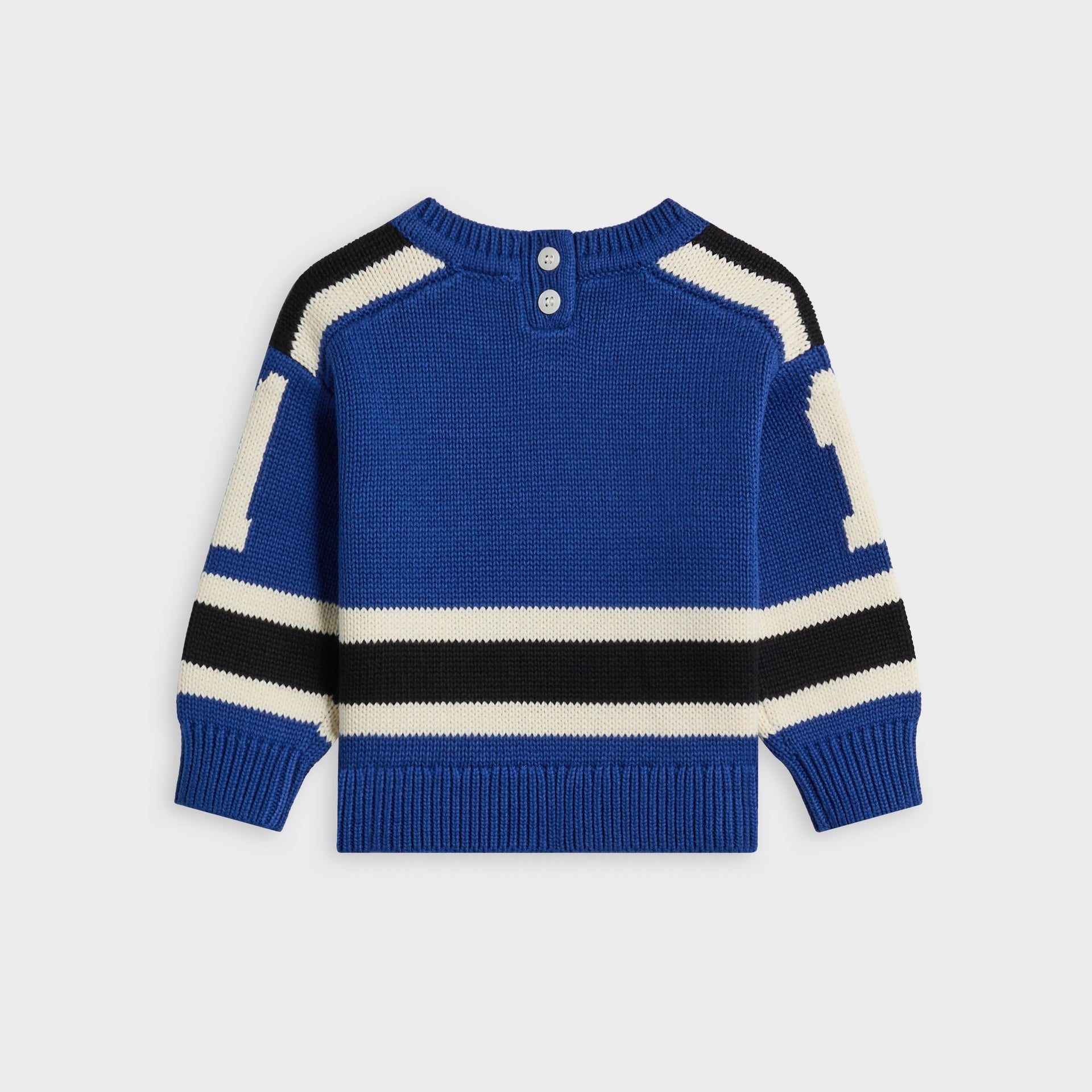 Kith Baby Varsity Nelson Knit Crewneck - Cyanotype - PH