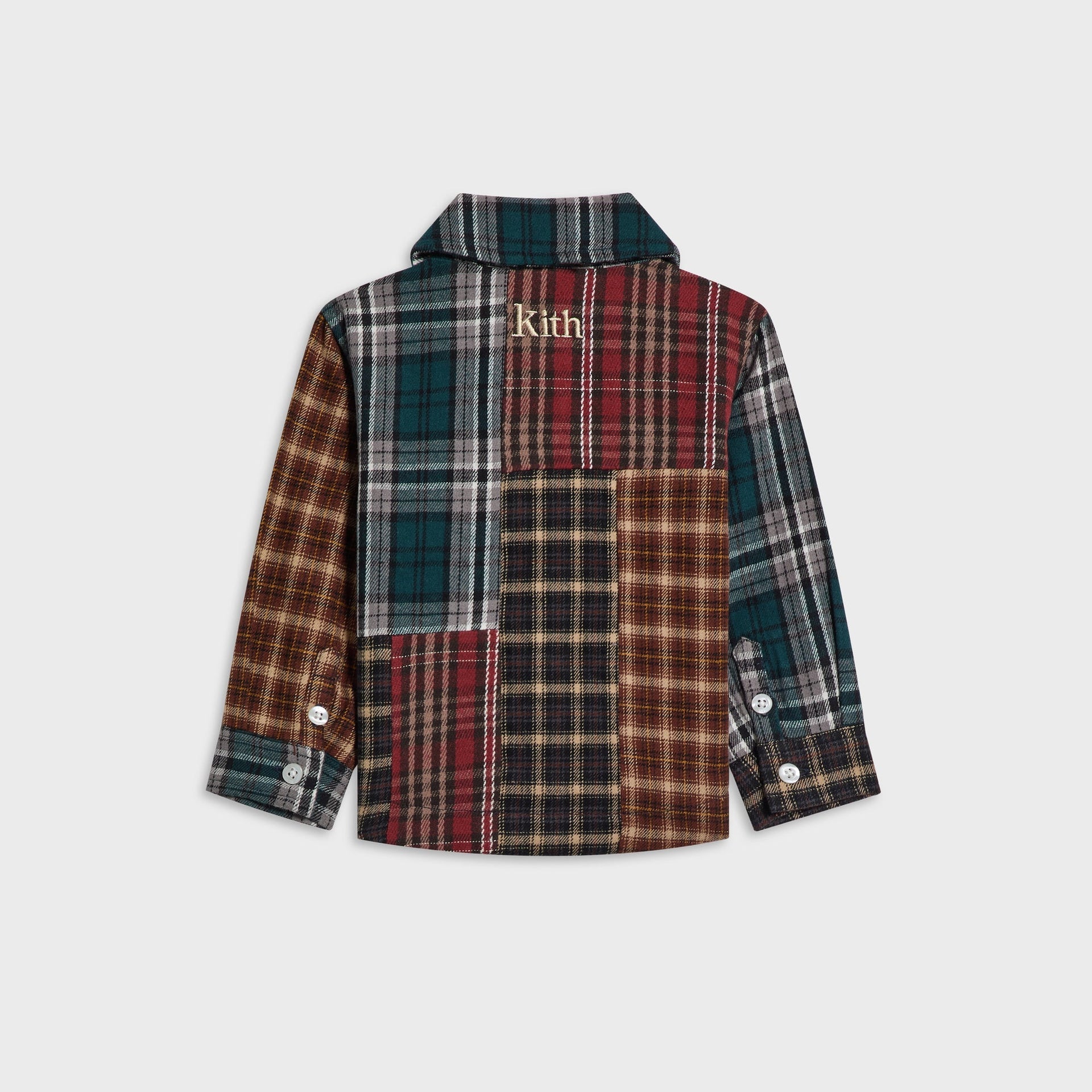 Kith Baby Patchwork Plaid Apollo Shirt - Chest - PH
