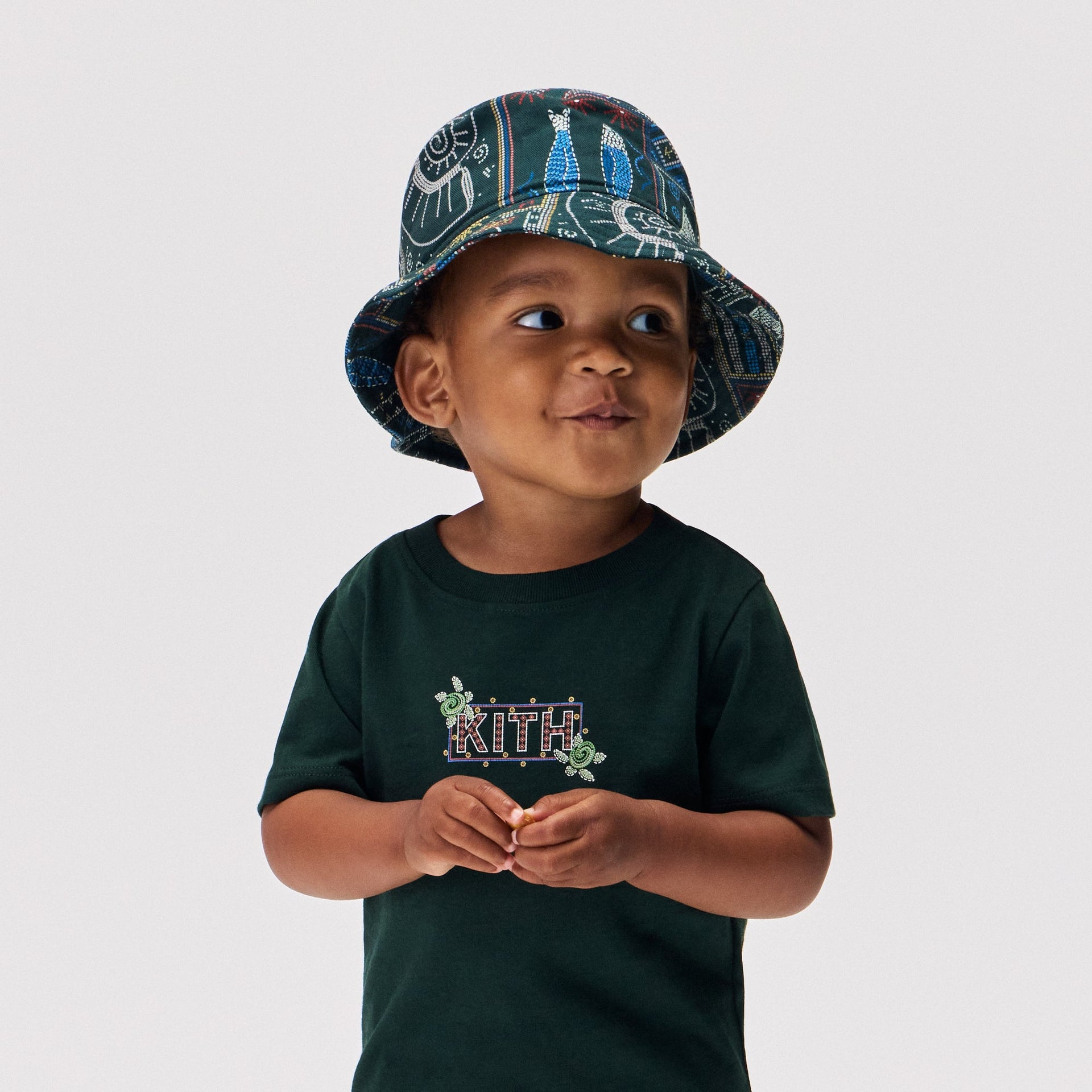 Kith Baby Beach Tile Dawson Bucket Hat - Stadium