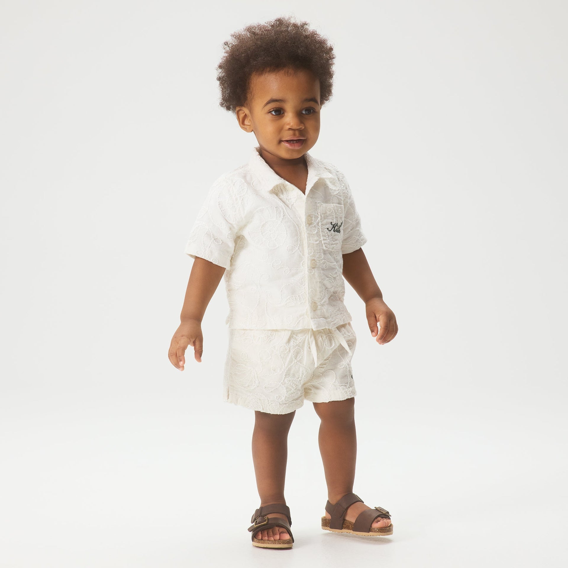 Kith Baby Seaside Bennet Camp Short - Silk
