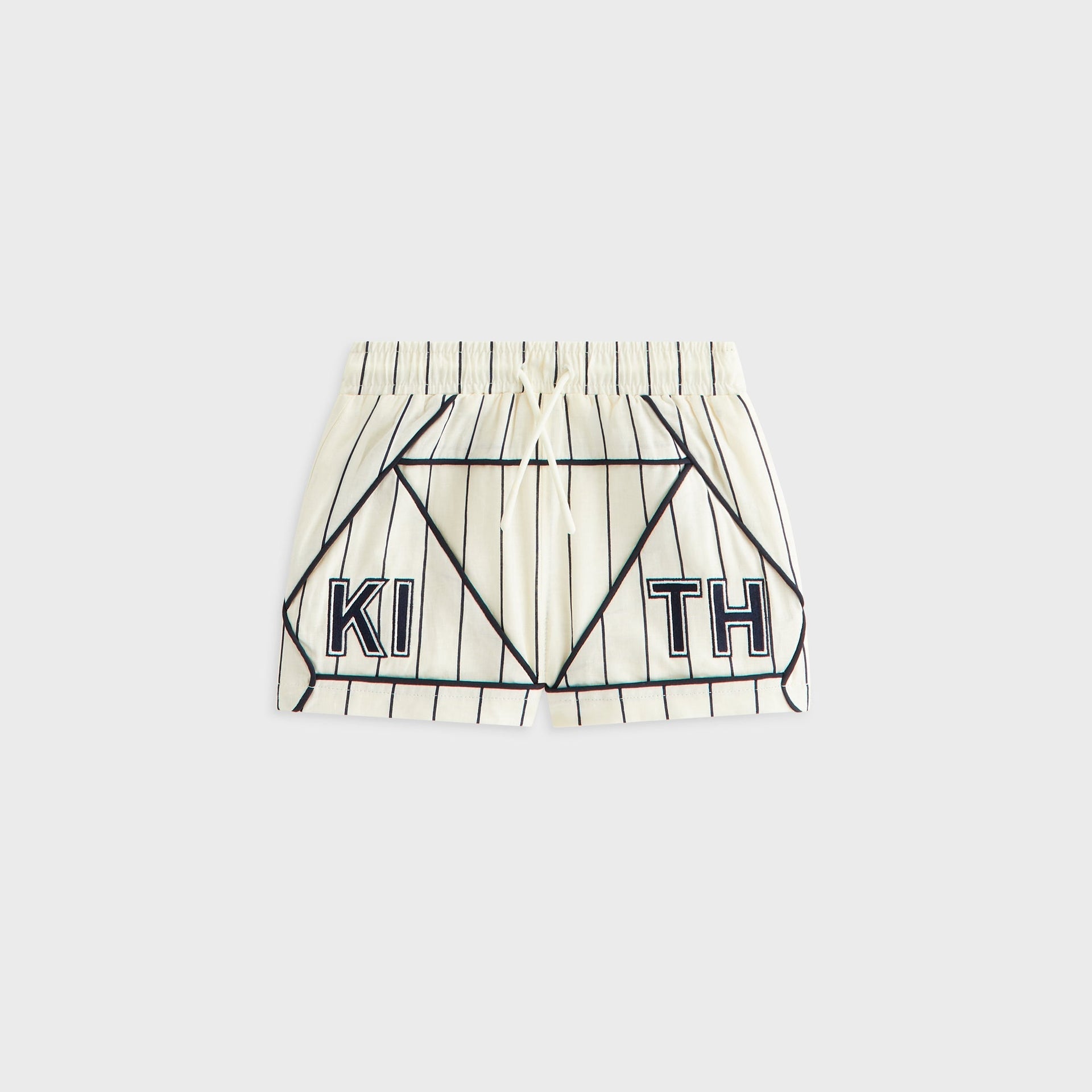 Kith Baby Pinstripe Baseball Turbo Short - Silk - PH
