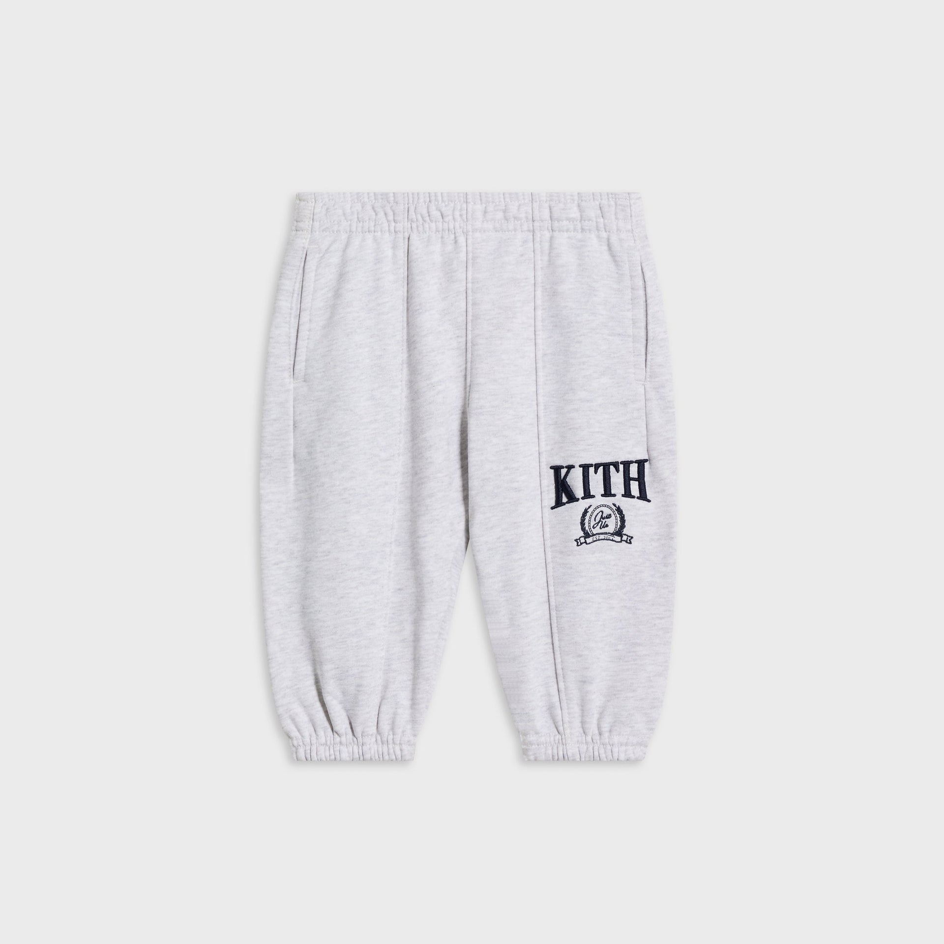 Kith Baby Collegiate Nelson Sweatpant - Light Heather Grey