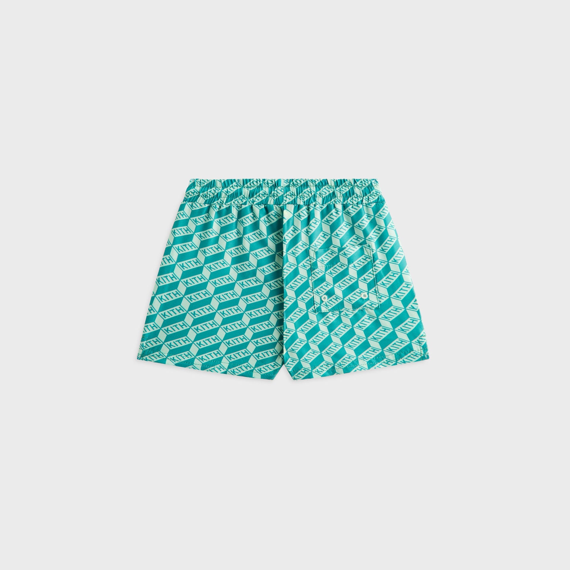 Kith Baby Monogram Kai Swim Trunk - Sorrel