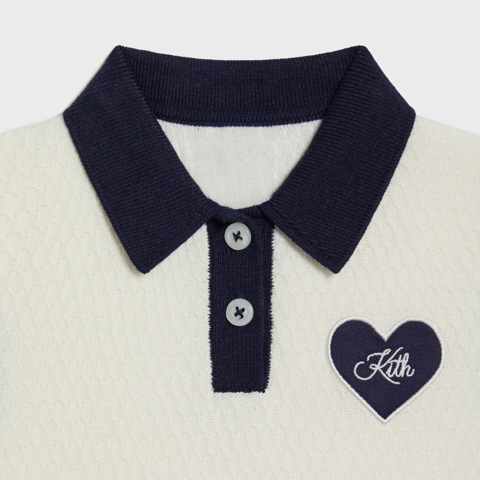 Kith Baby Knit Teagan Short Sleeve Polo Dress - Silk