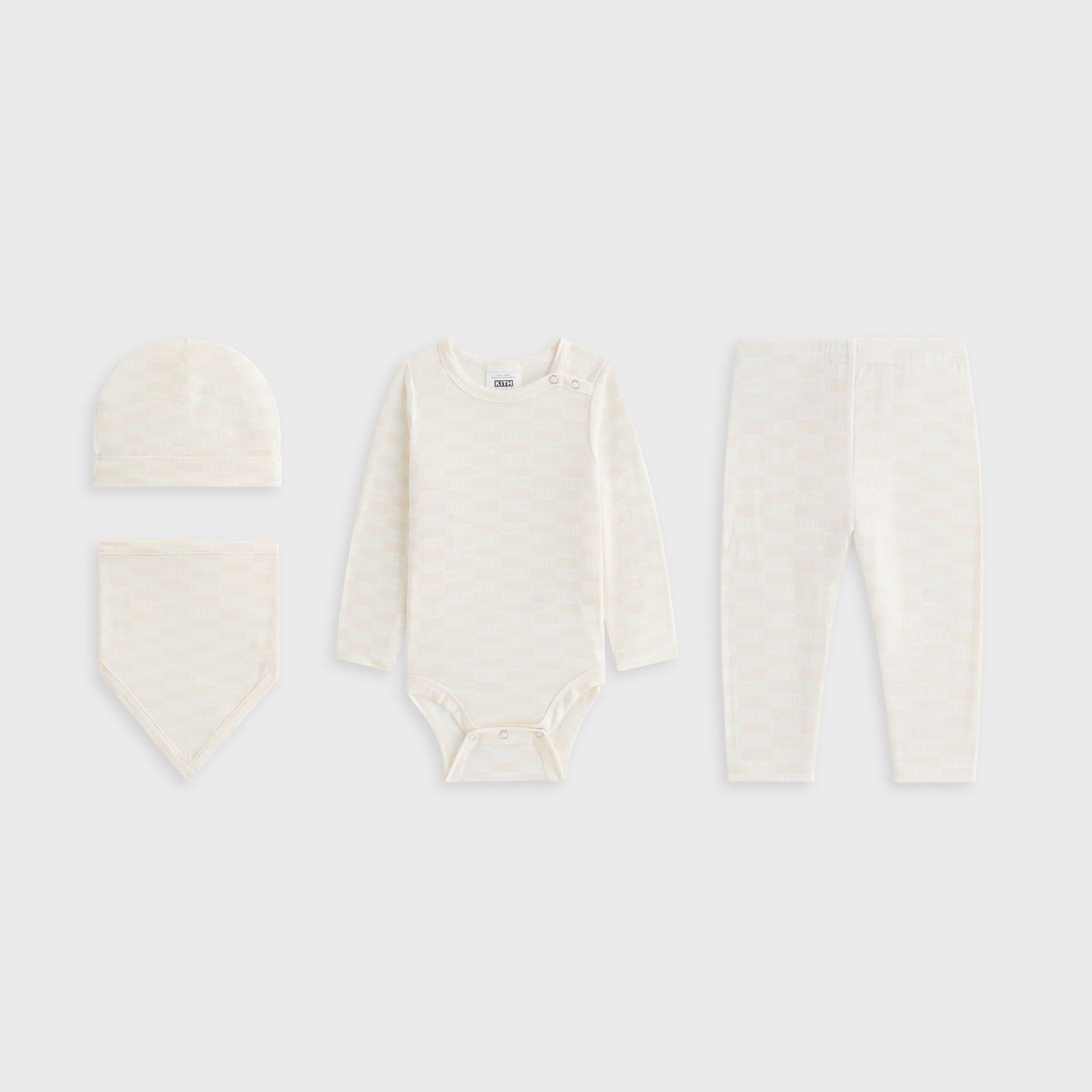 Kith Baby Monogram Box Gift Set - Waffle