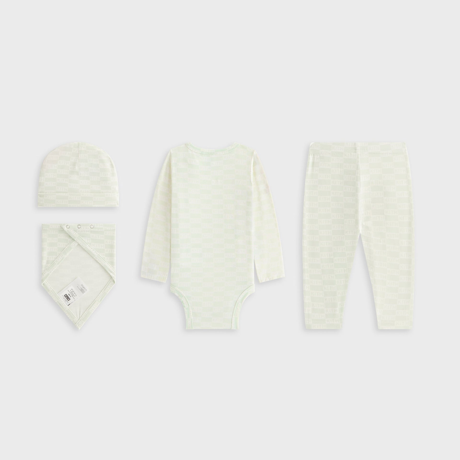 Kith Baby Monogram Box Gift Set - Dusty Aqua