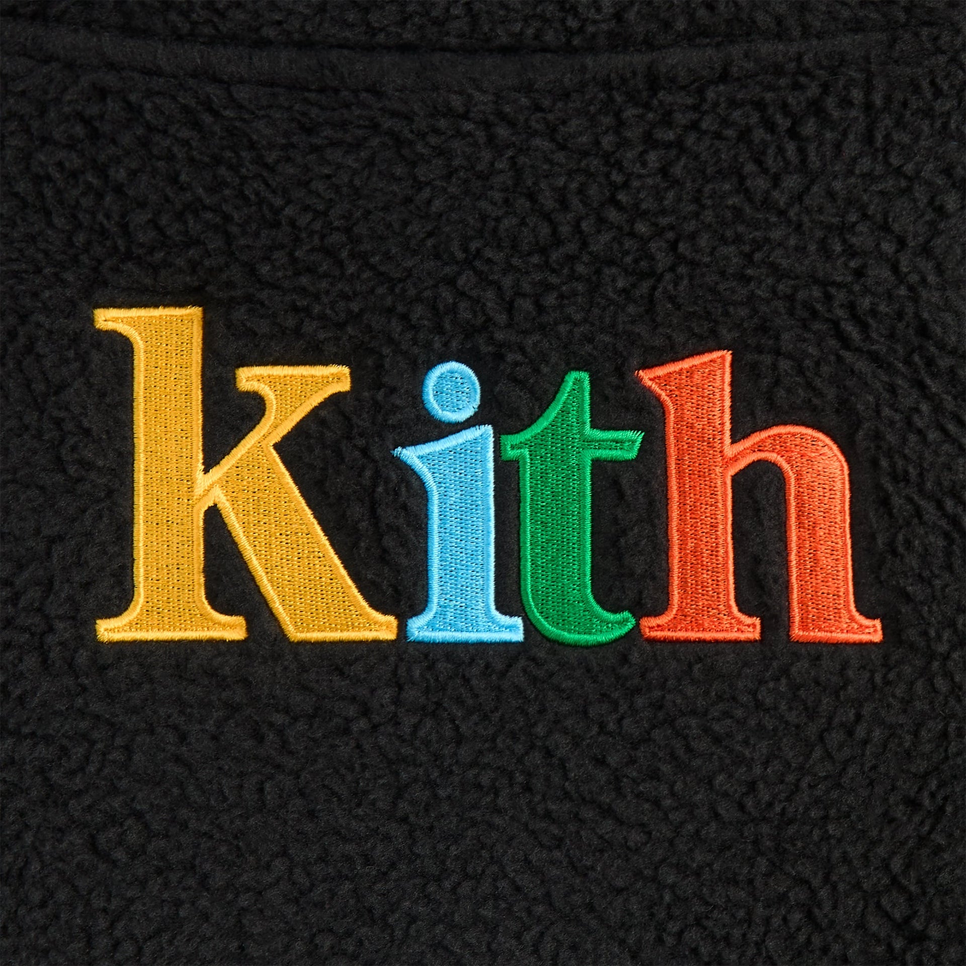 Kith Baby Color-Block Sherpa Antony Coverall - Black