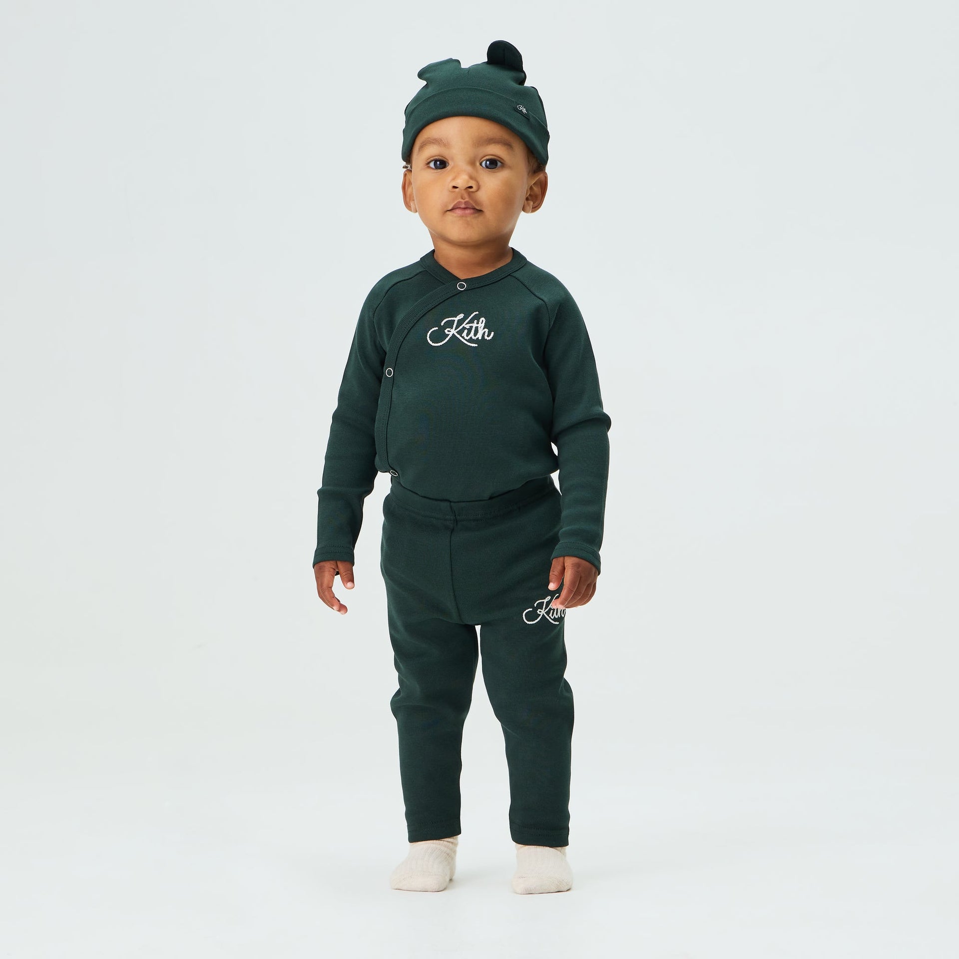 Kith Baby Rib Bodysuit Box Set - Stadium