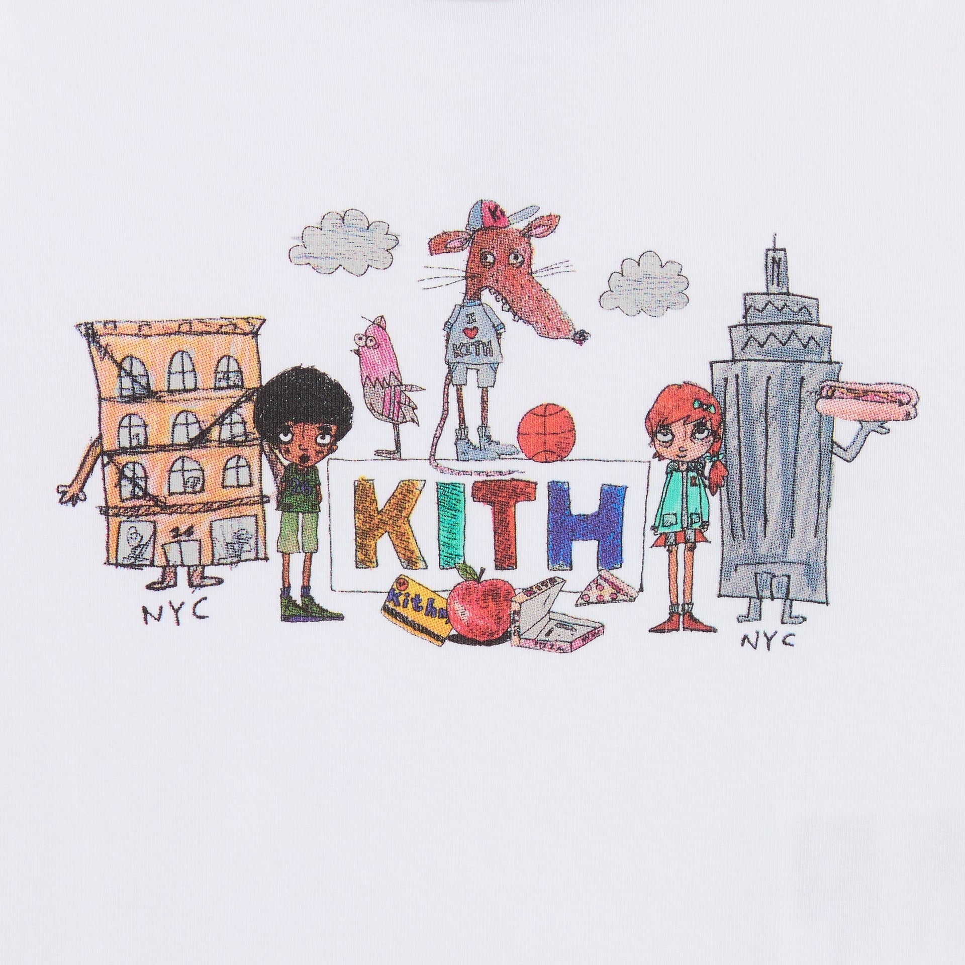 Kith Baby for Matthew Langille Graphic Bodysuit - White