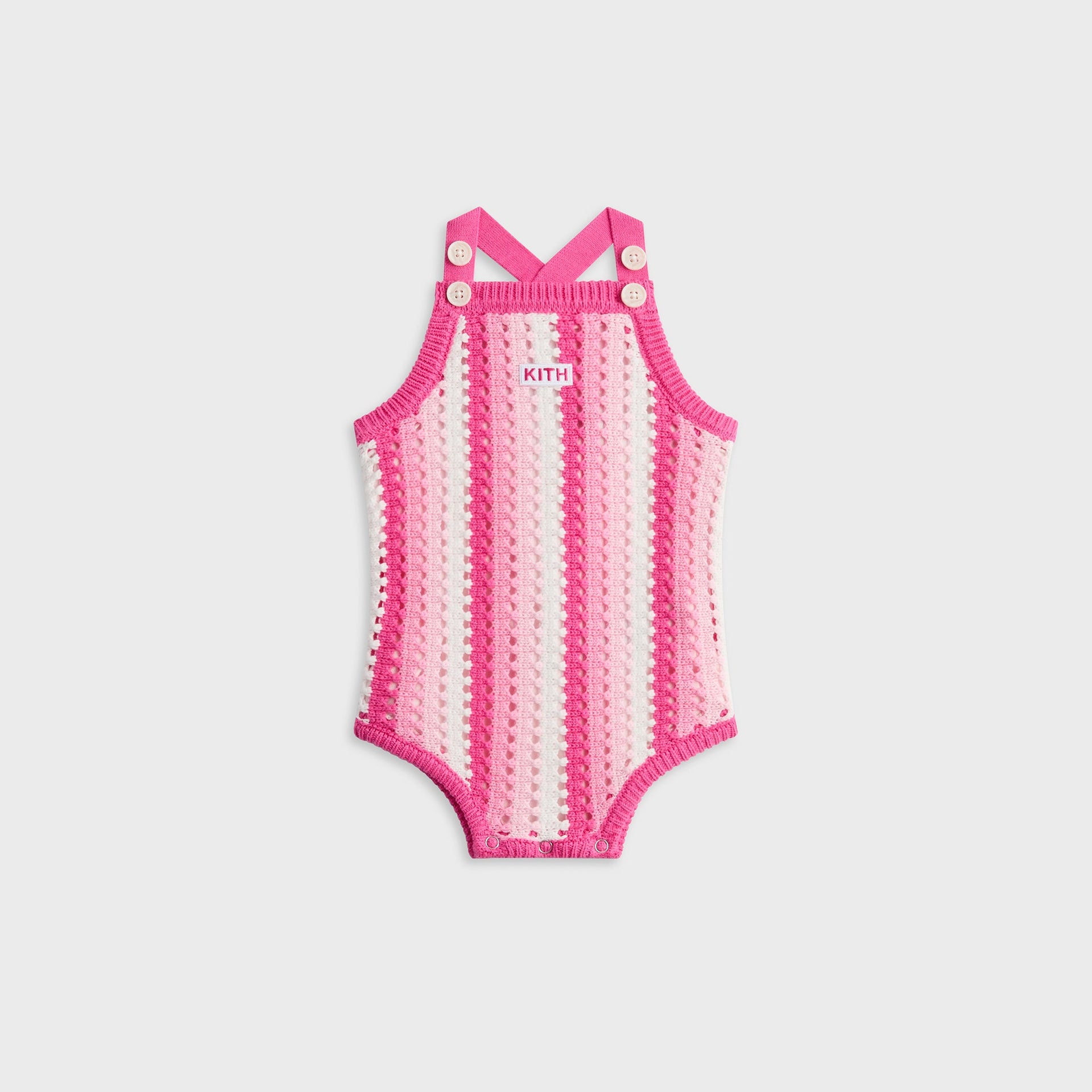 Kith Baby Open Knit Romper - Canna