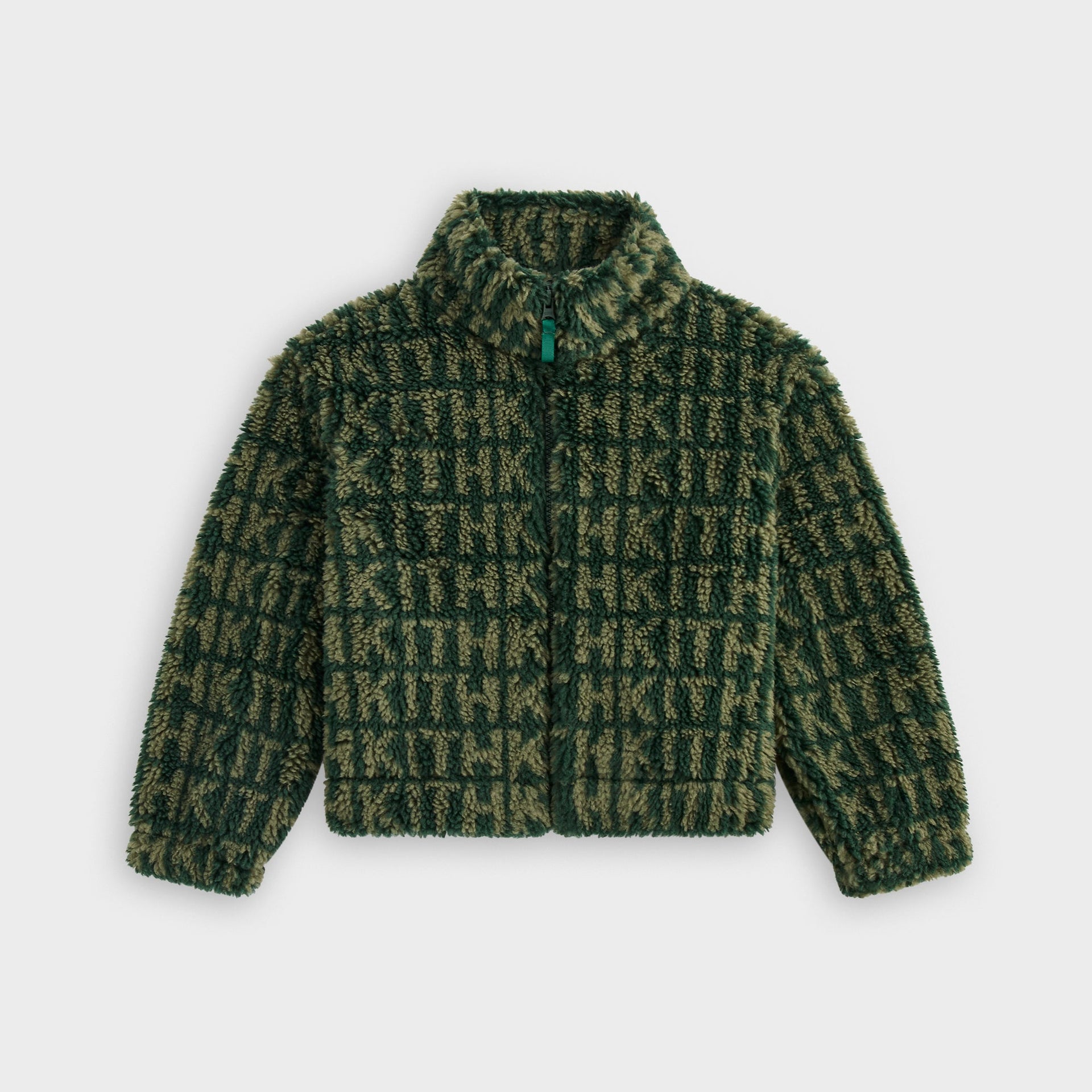 Kith Kids Monogram Sherpa Jacket - Stadium