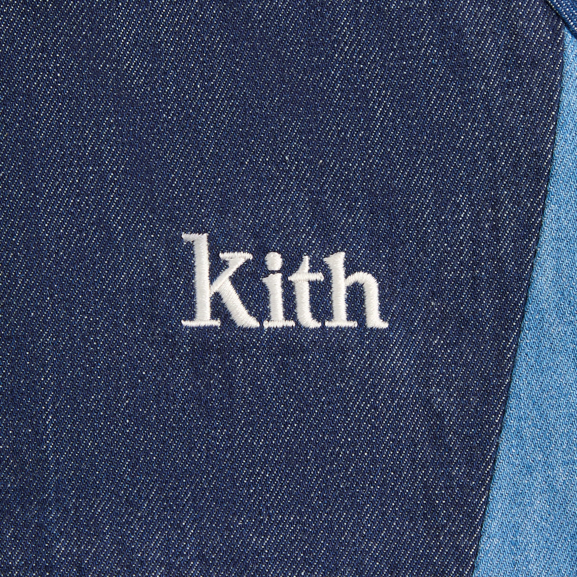 Kith Kids Patchwork Denim Milo Track Jacket - Multi