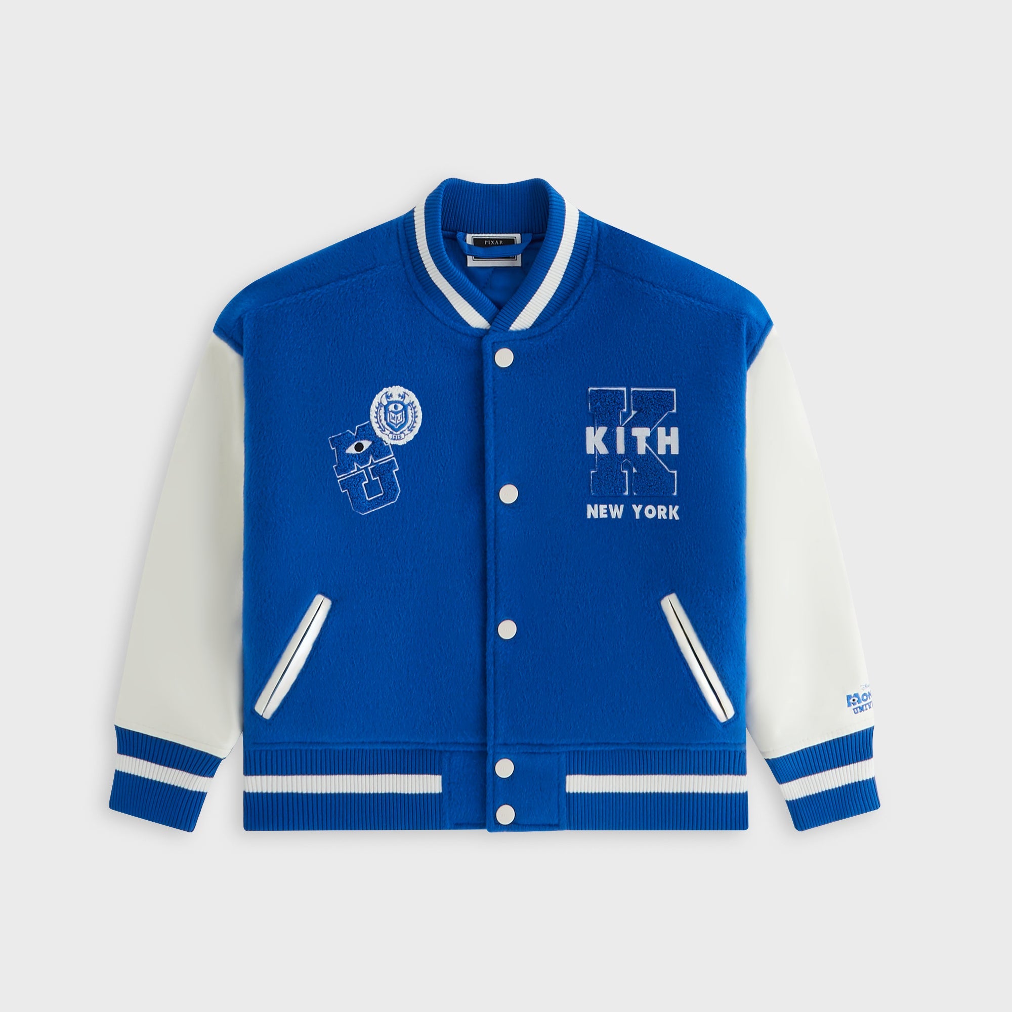 Disney | Kith Kids for Monsters Inc. Varsity Jacket - Greek – Kith UK