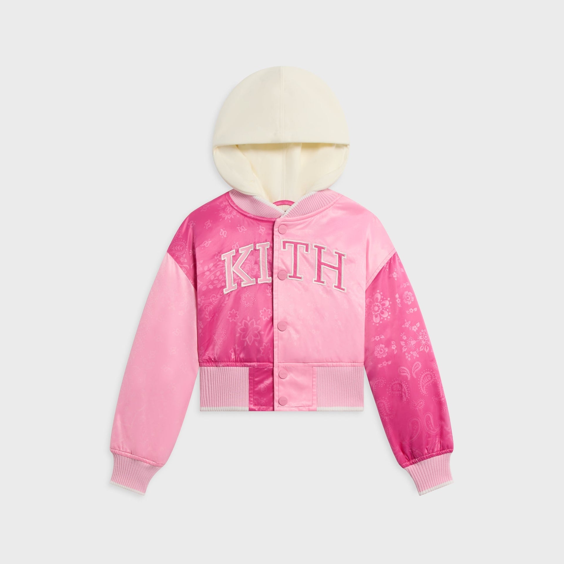 Kith Kids Hooded Cropped Gorman Jacket - Canna - PH