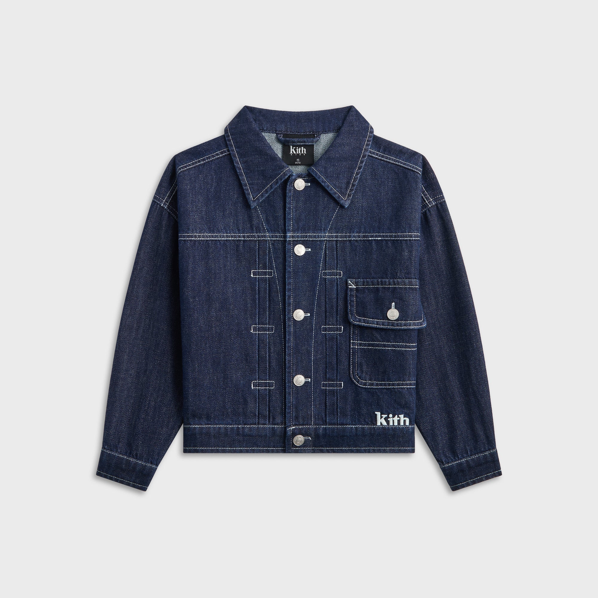 Kith Kids Alonzo II Denim Jacket - Dark Indigo – Kith UK