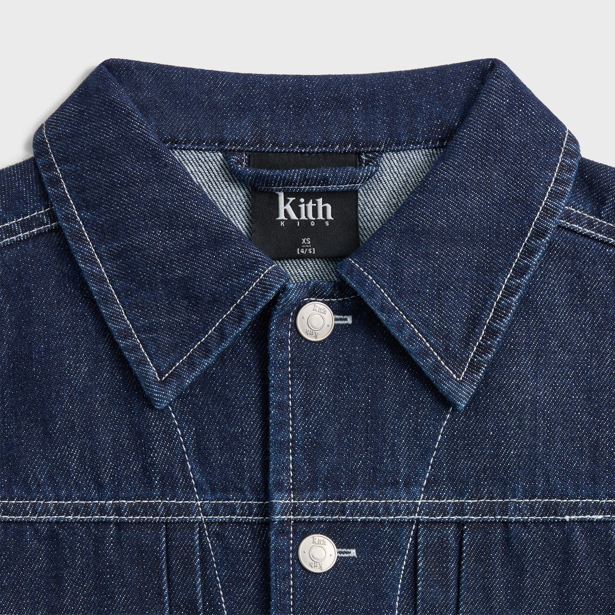 Kith Kids Alonzo II Denim Jacket - Dark Indigo – Kith UK