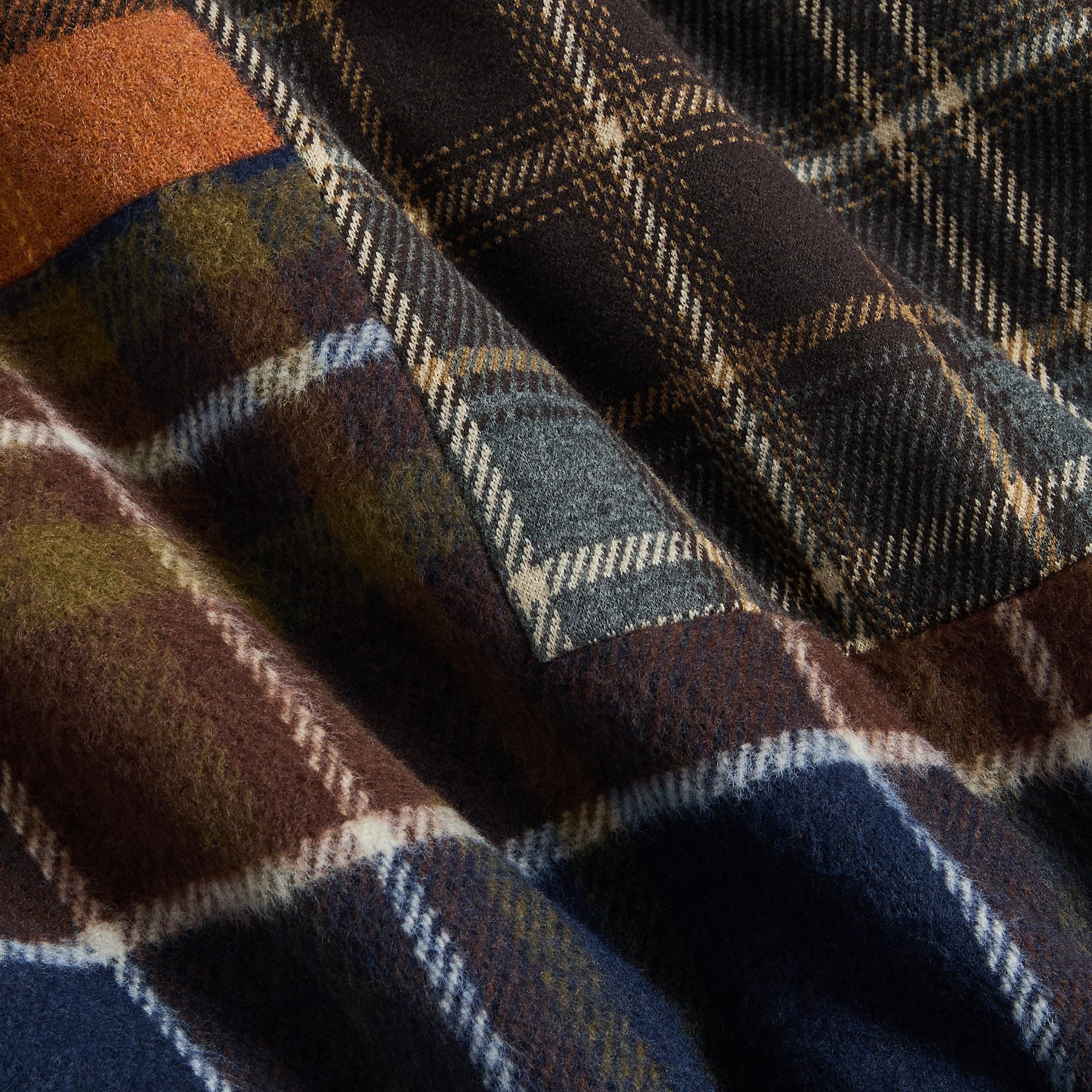 Kith Kids Patchwork Plaid Ellis Jacket - Kindling
