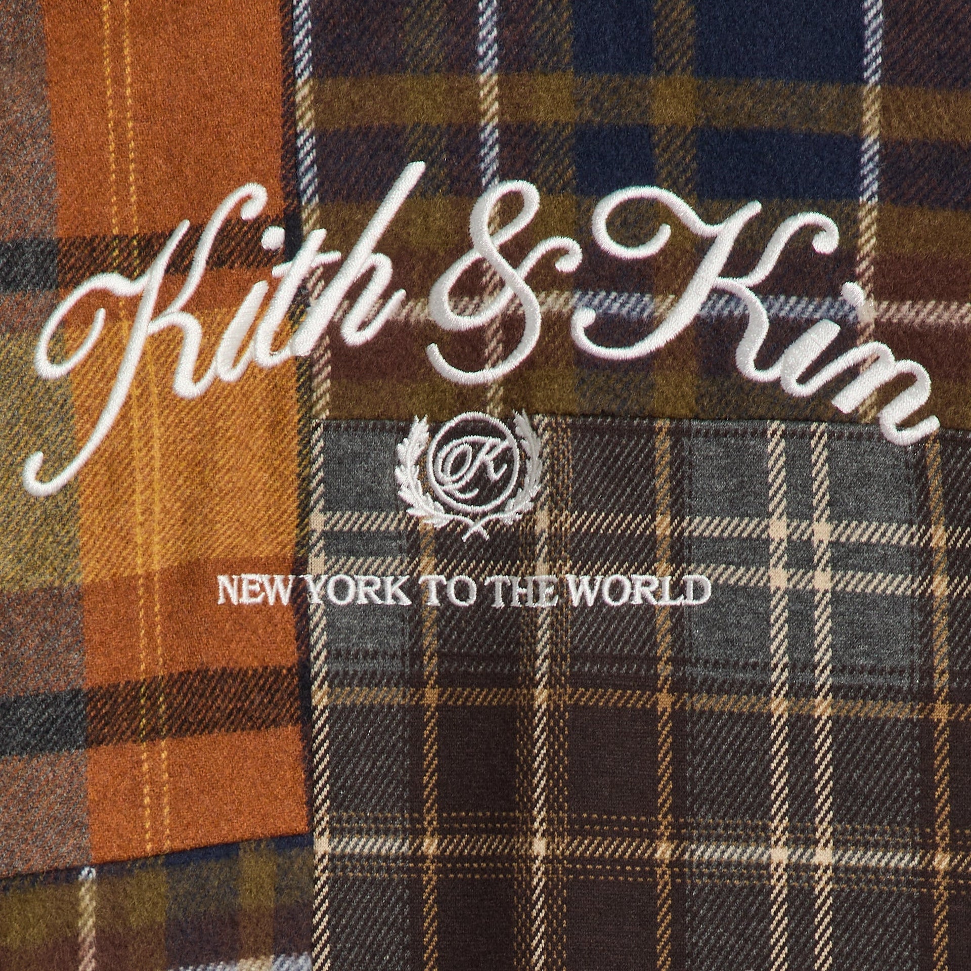 Kith Kids Patchwork Plaid Ellis Jacket - Kindling - PH