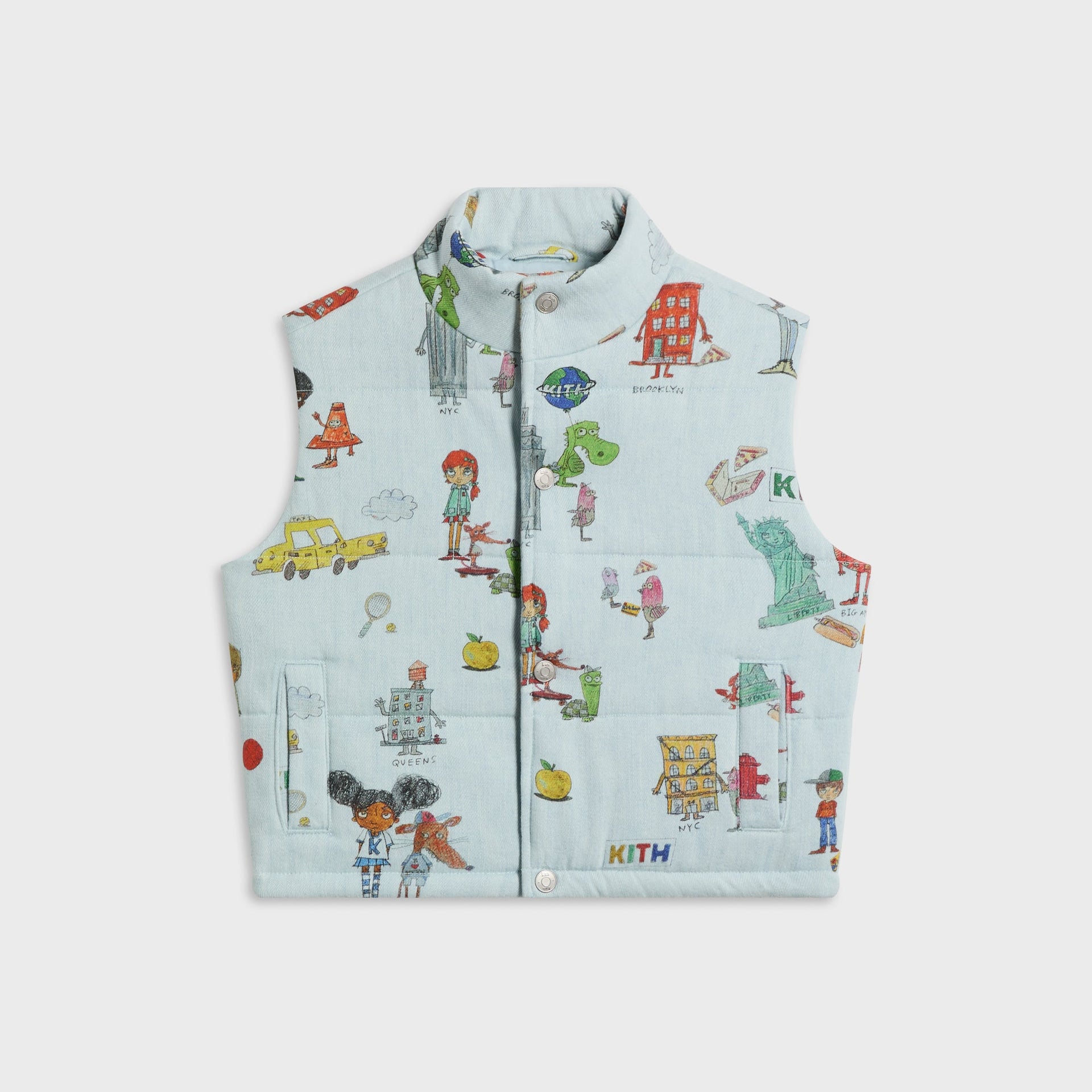 Kith Kids for Matthew Langille Puffer Vest - Polar