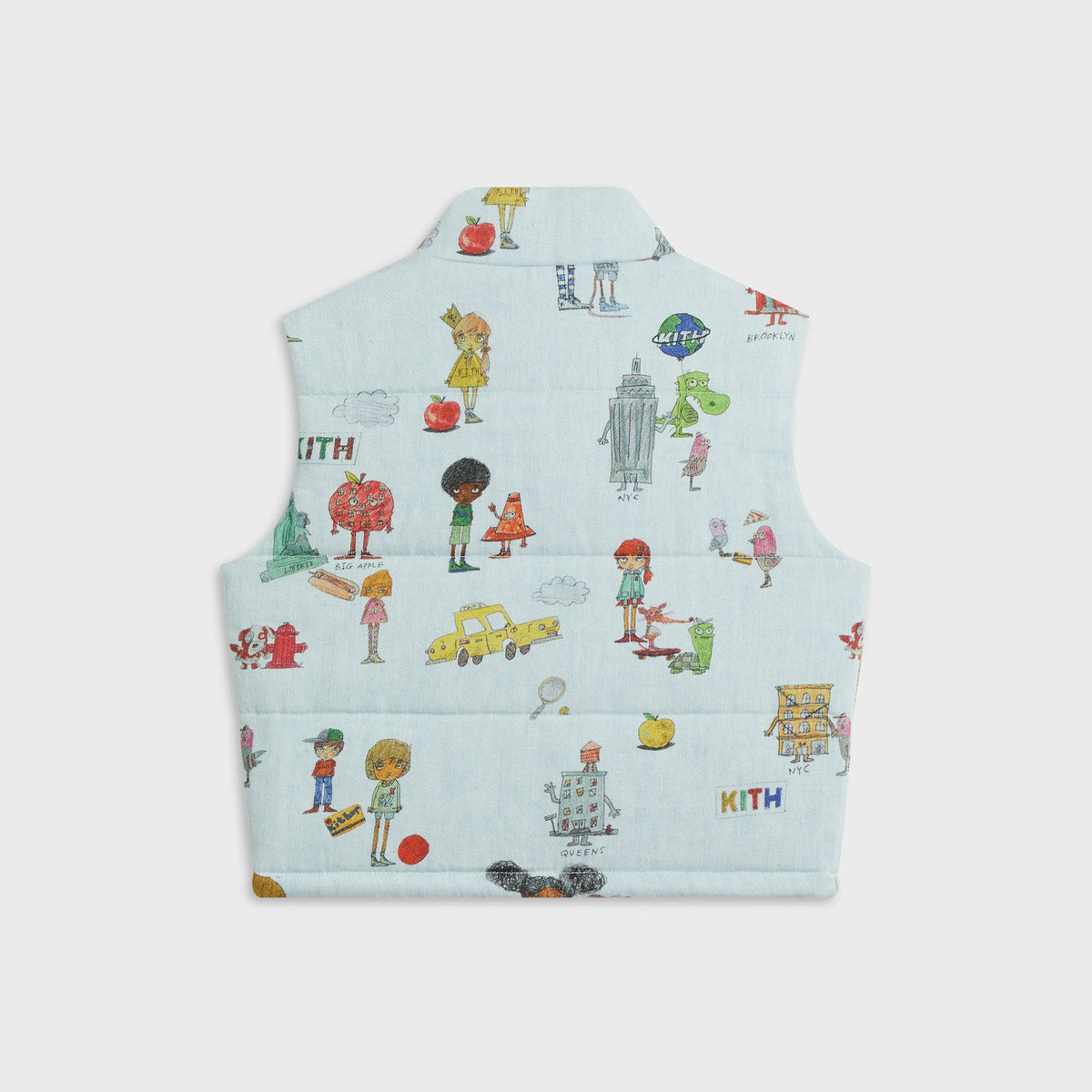 Kith Kids for Matthew Langille Puffer Vest - Polar