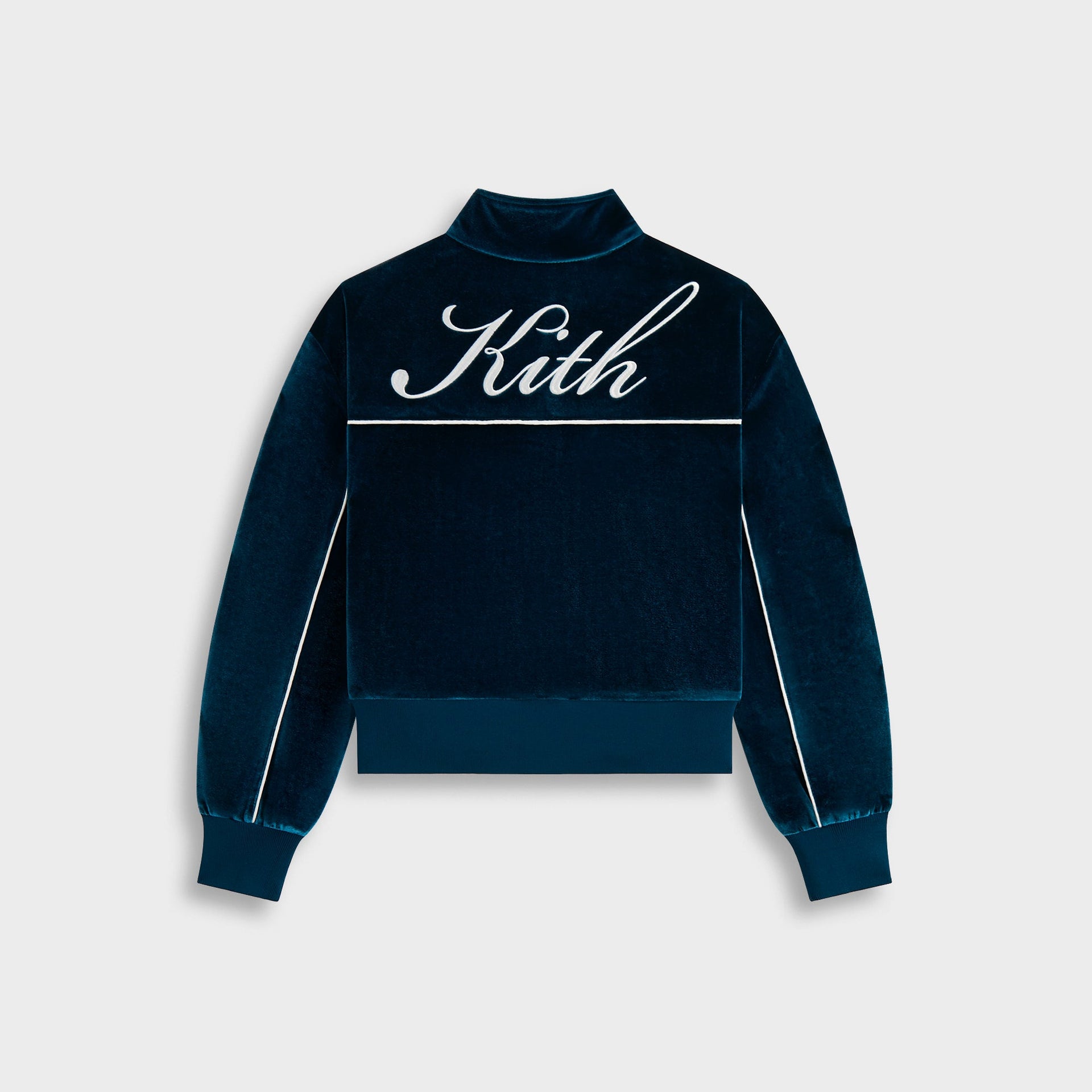 Kith Kids Velour Hunter Full Zip Sweatshirt - Process