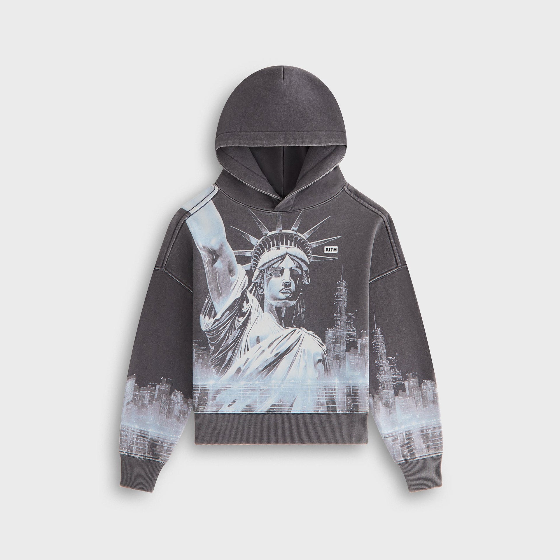 Kith Kids Statue of Liberty Hoodie - Black