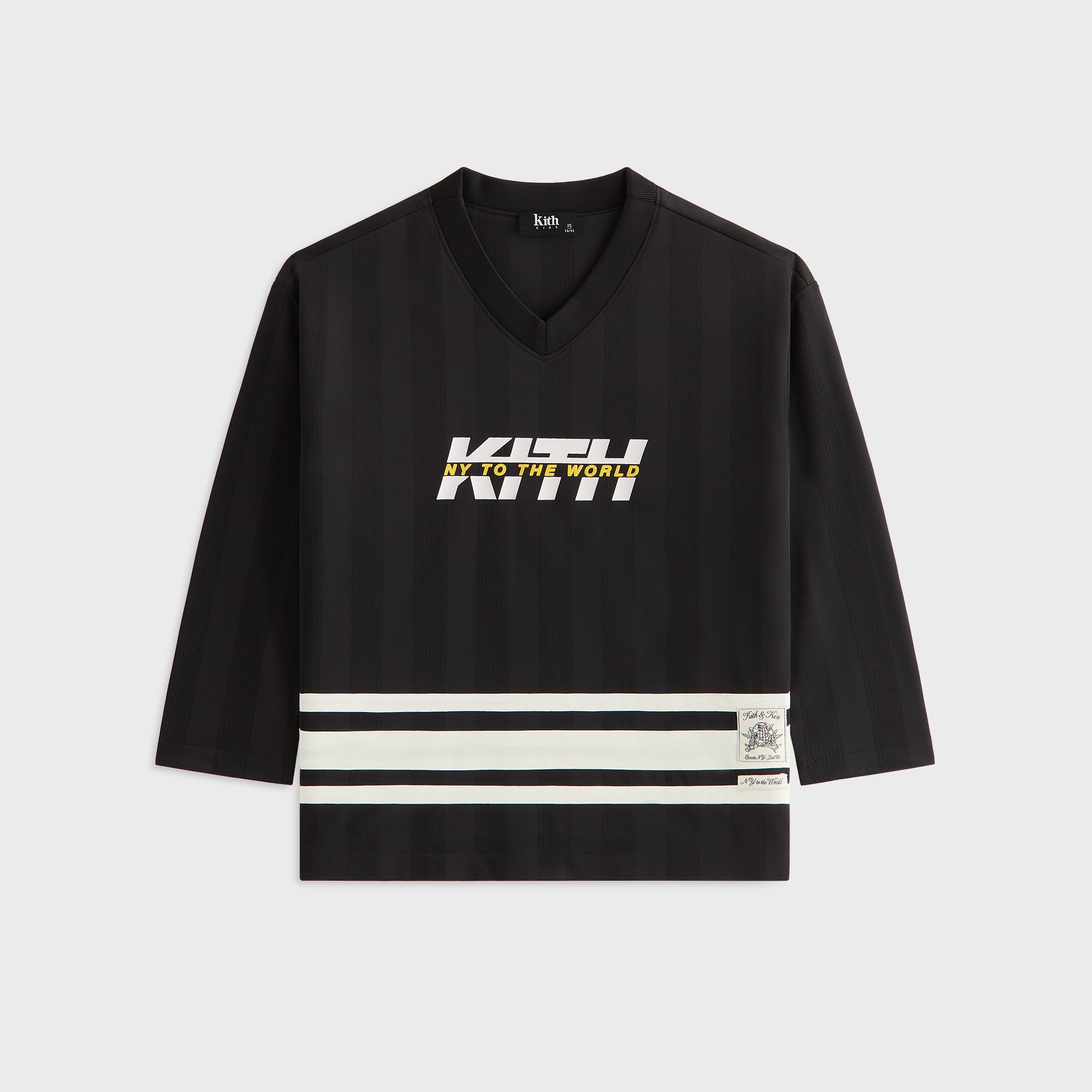 Kith Kids Color-Block Sherpa Antony Full Zip - Black – Kith UK