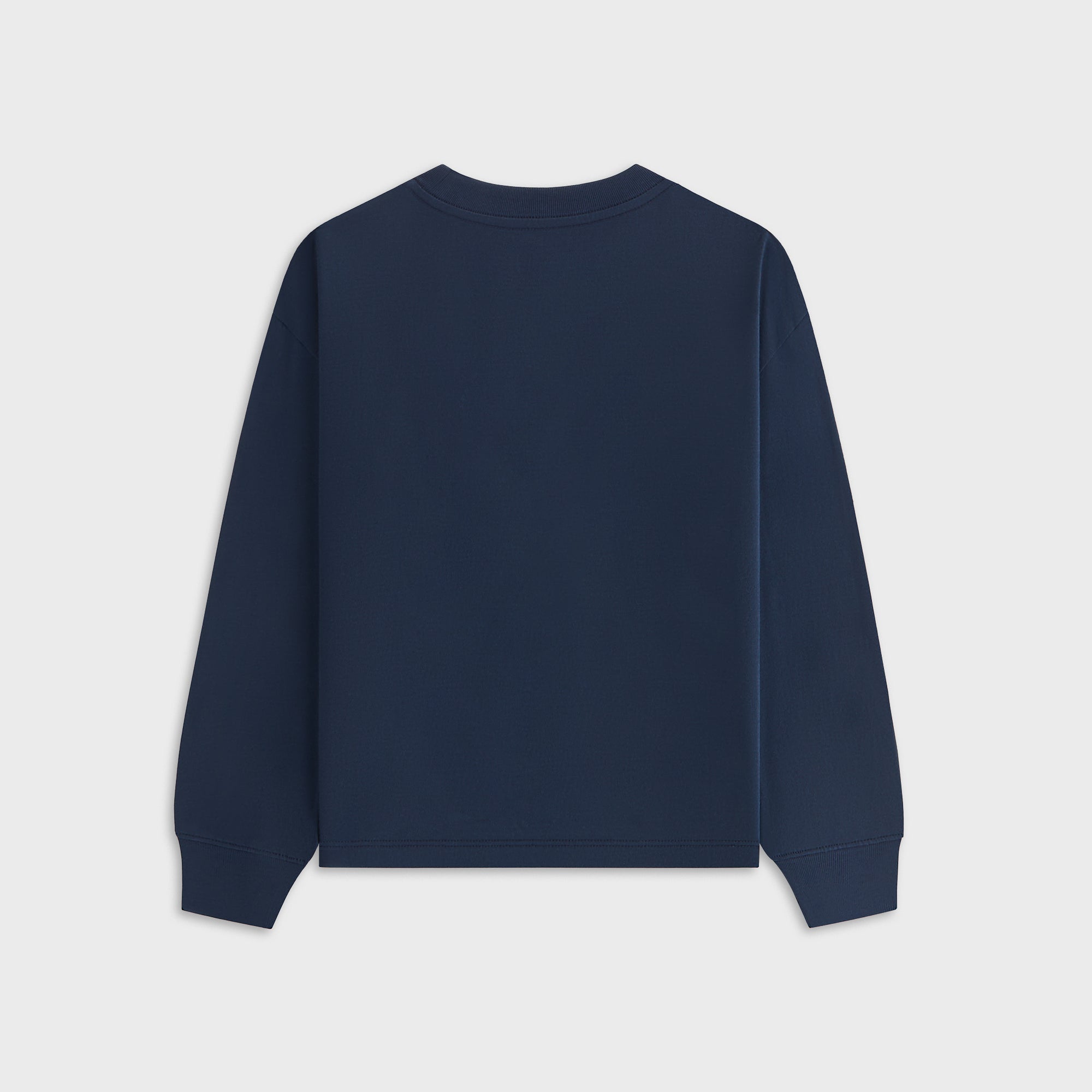 Kith Kids Signature Logo Long Sleeve Tee - Nocturnal – Kith UK