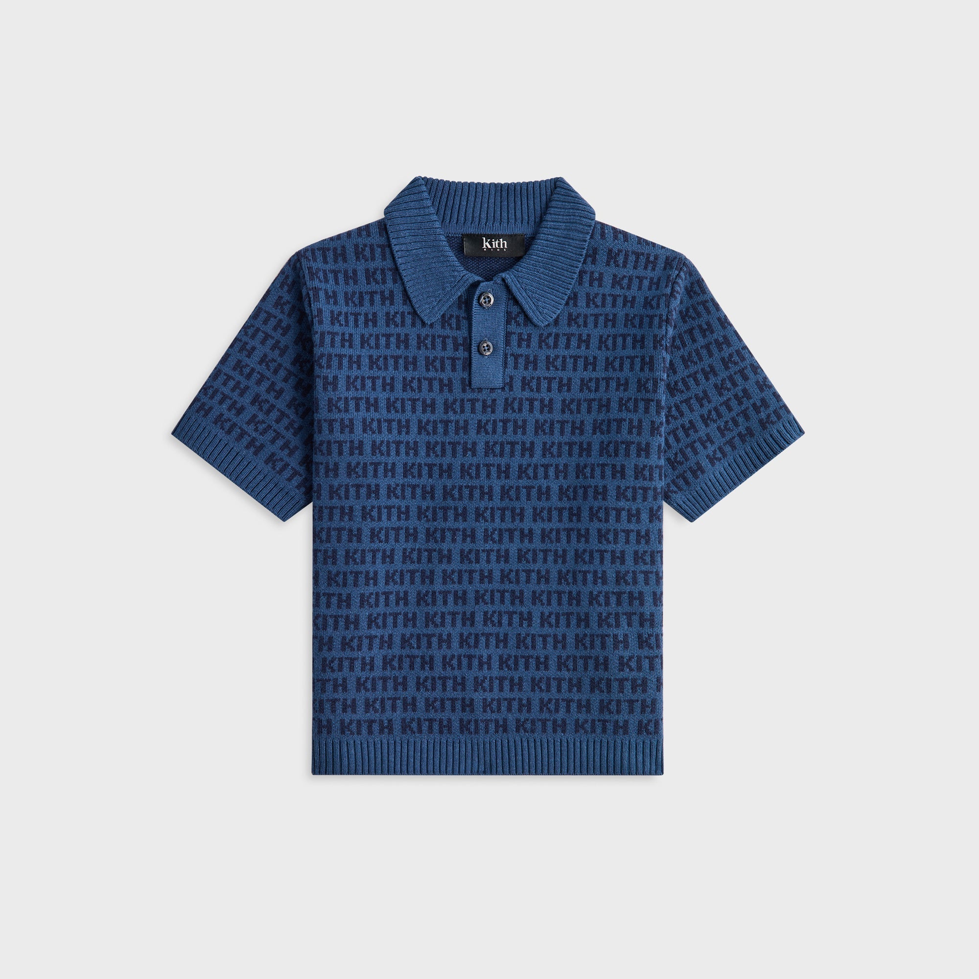 Kith Kids Monogram Jacquard Tilden Polo - Torpedo – Kith UK